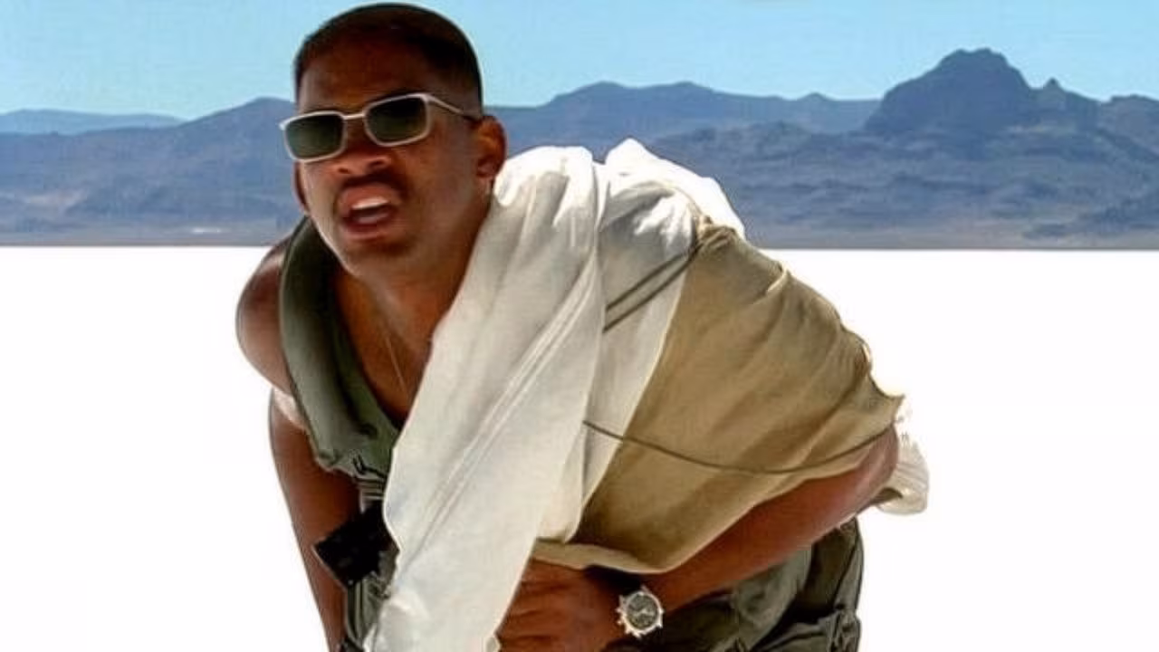 Will Smith wearing Breitling Professional in Independence Day
