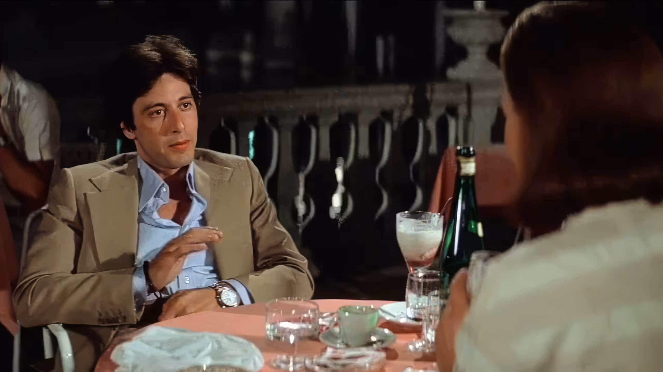 Al Pacino wearing Seiko 6139-7100 in Bobby Deerfield