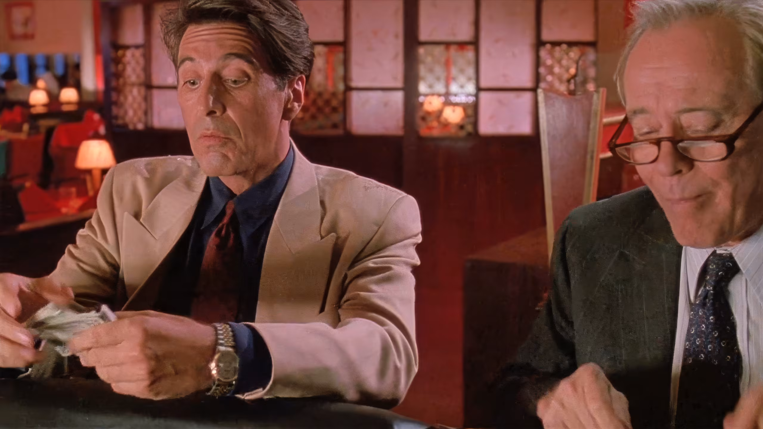 Al Pacino wearing Rolex Datejust in Glengarry Glen Ross