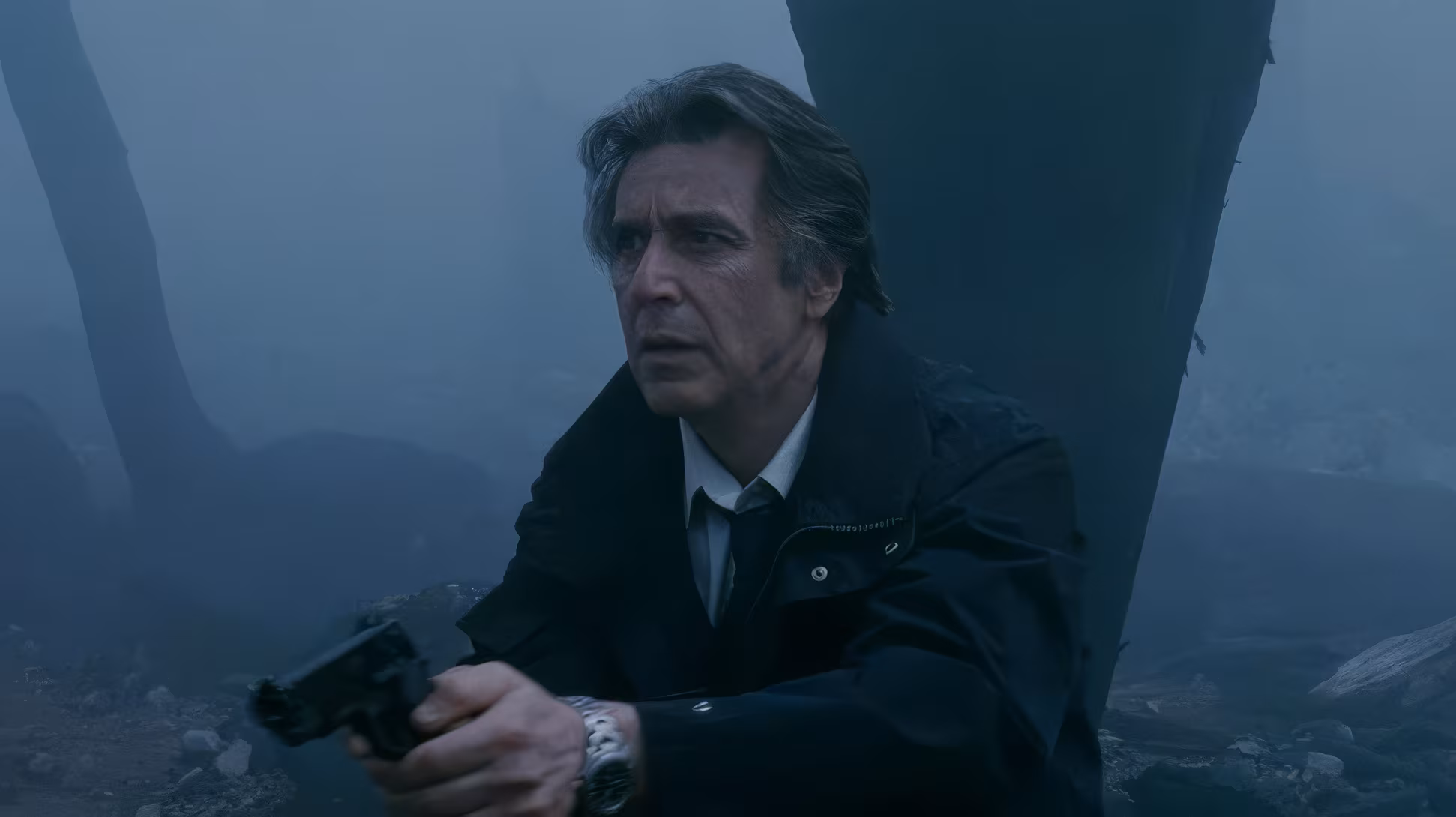 Al Pacino wearing TAG Heuer Link in Insomnia