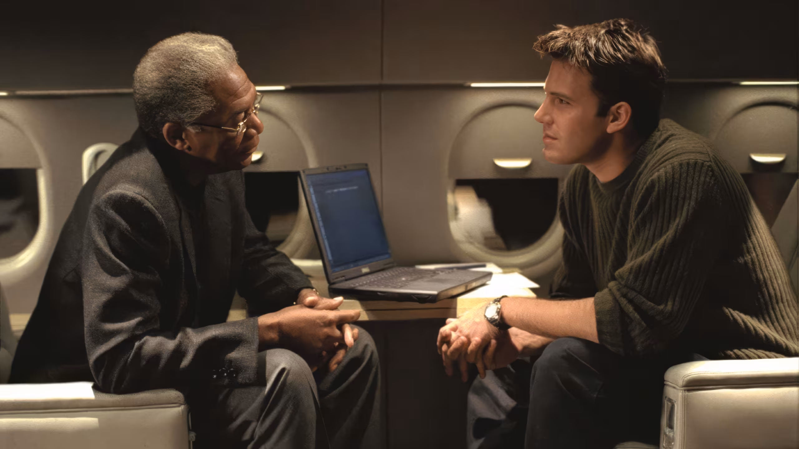 Ben Affleck wearing Breitling Professional Aerospace in The Sum of All Fears