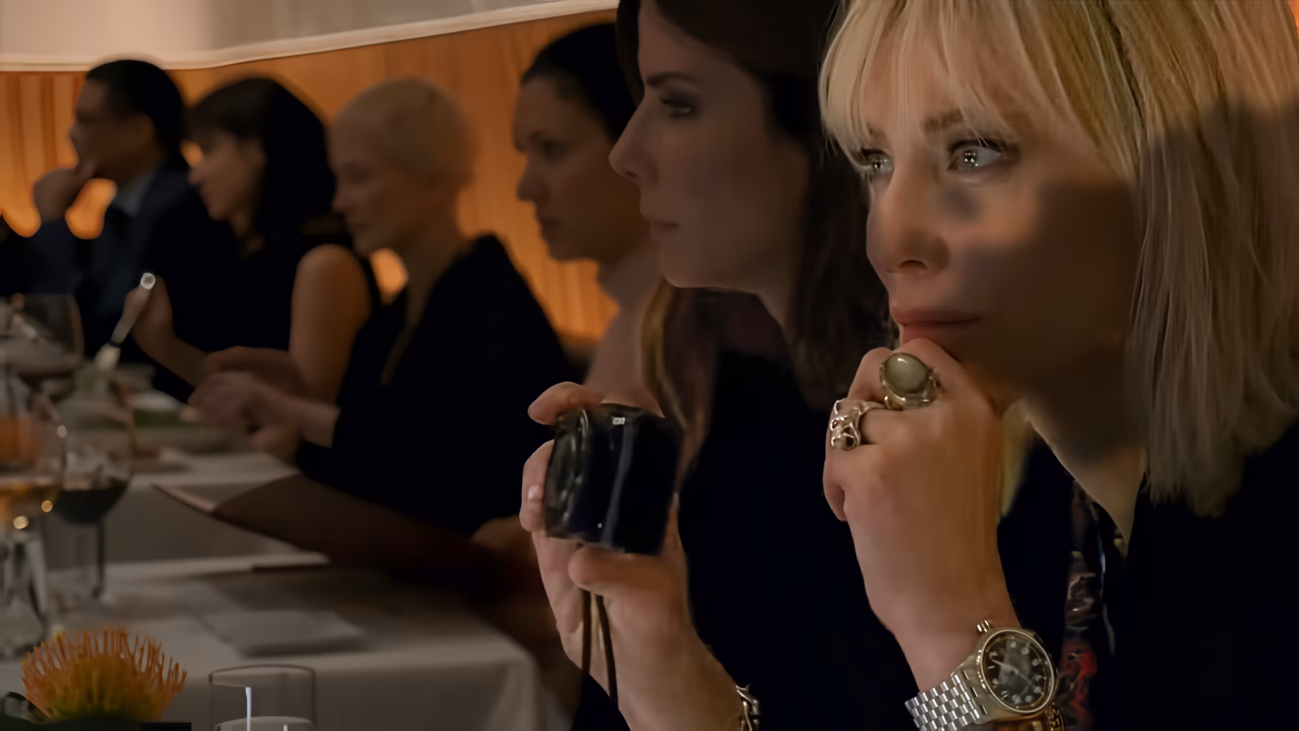 Cate Blanchett wearing IWC Pilot's Watches in Ocean's Eight