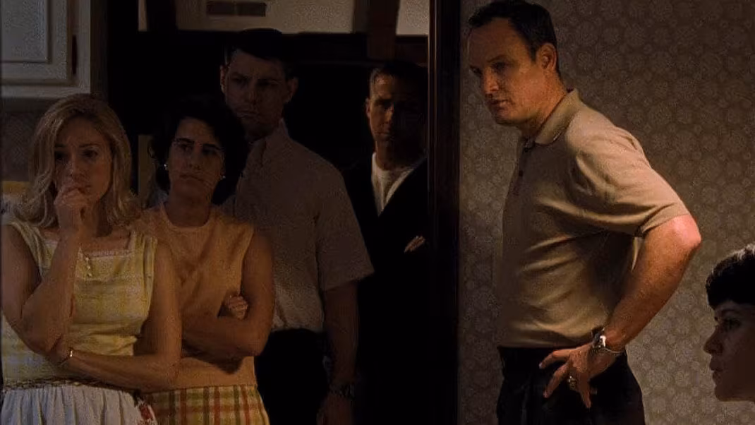 Jason Clarke wearing Omega Speedmaster in First Man
