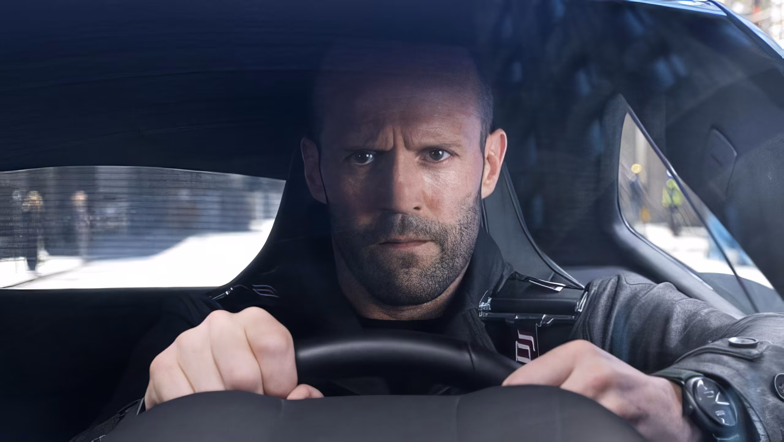 Jason Statham wearing Panerai Radiomir in The Fate of the Furious