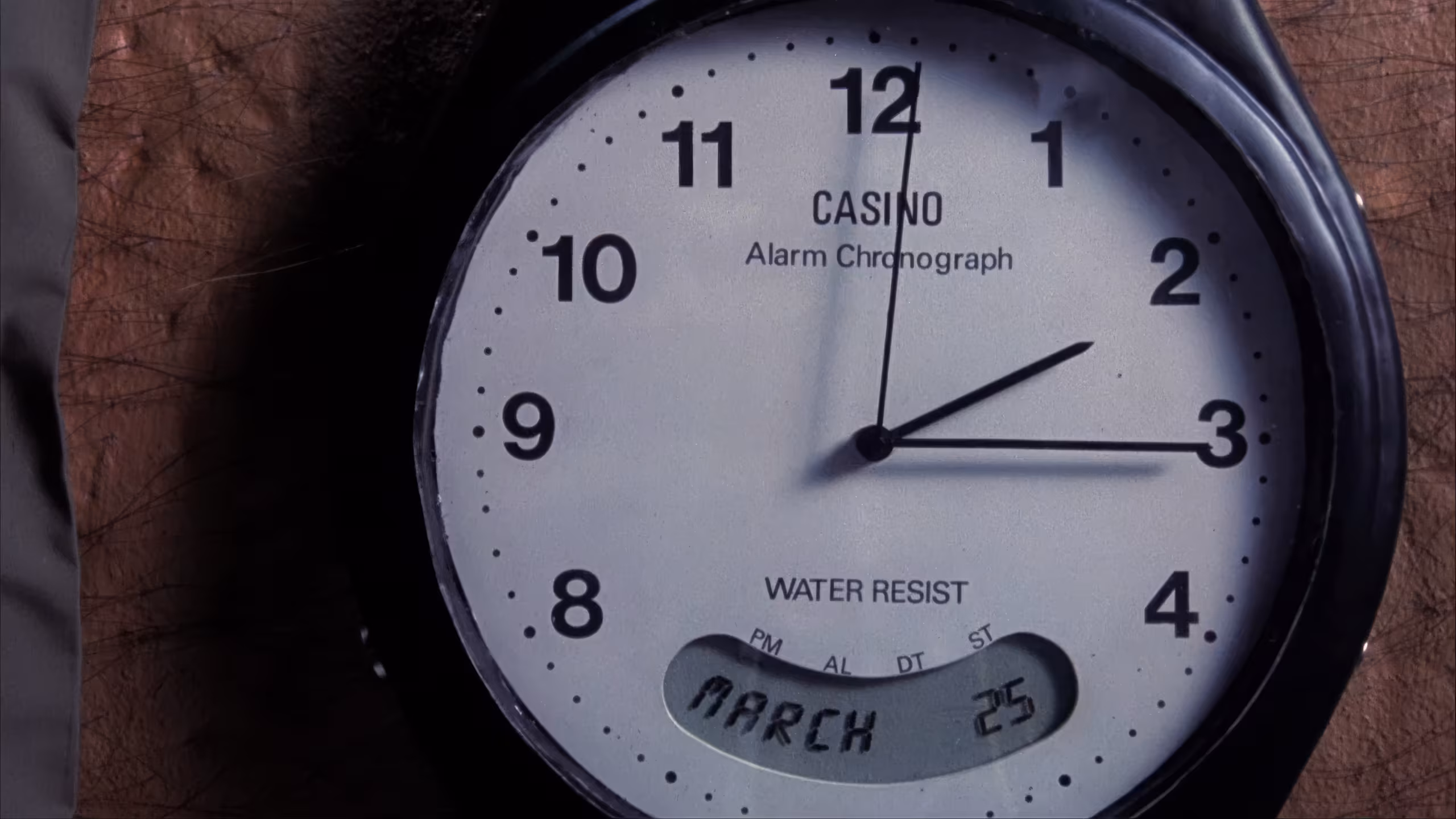 Jim Carrey wearing Casino Alarm Chronograph in Dumb and Dumber