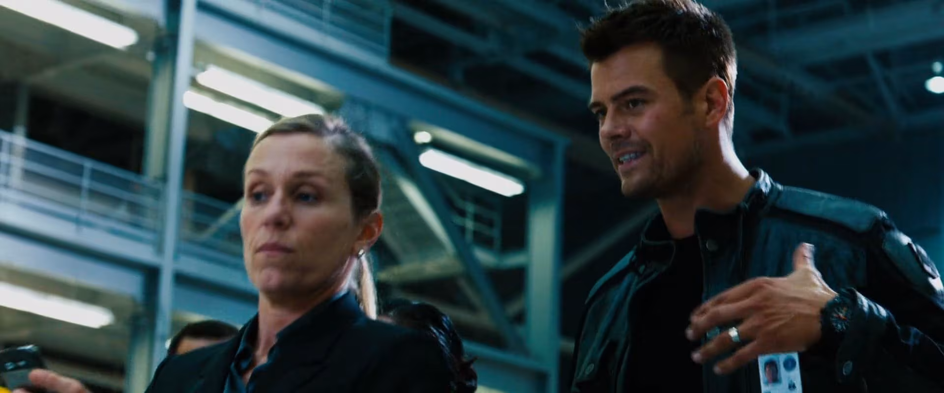 Josh Duhamel wearing Unidentified Watch in Transformers: Dark of the Moon