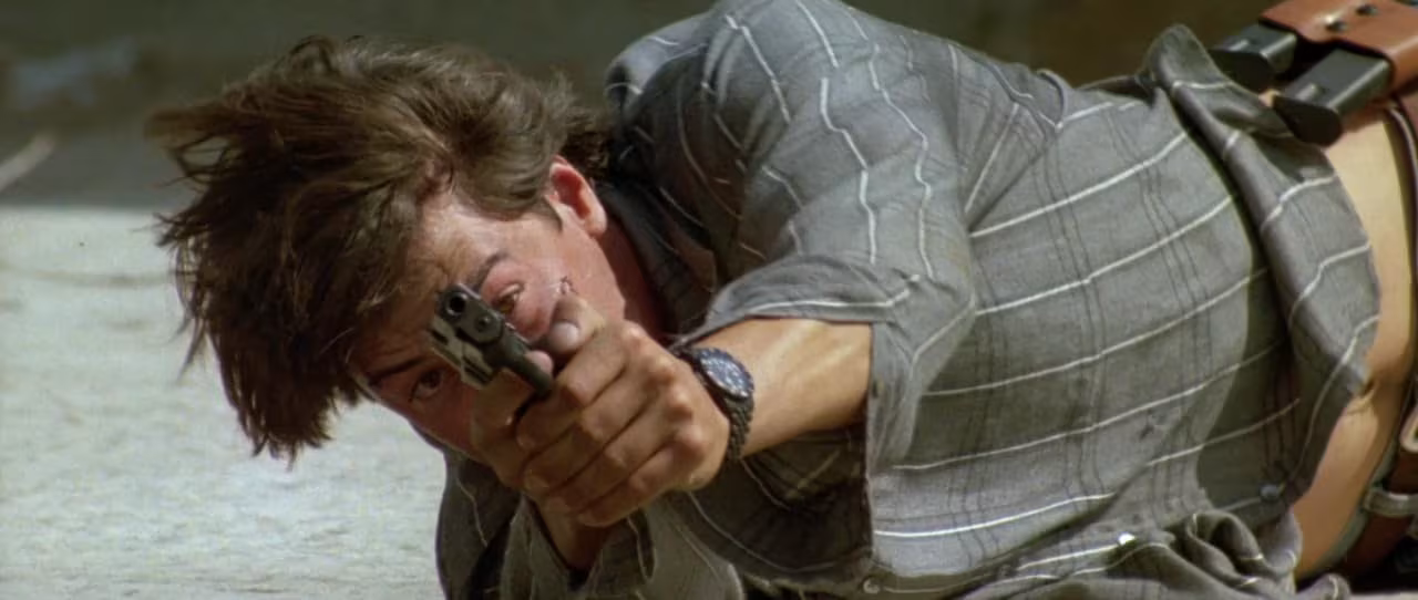 Keanu Reeves wearing TAG Heuer 1000 Series in Point Break