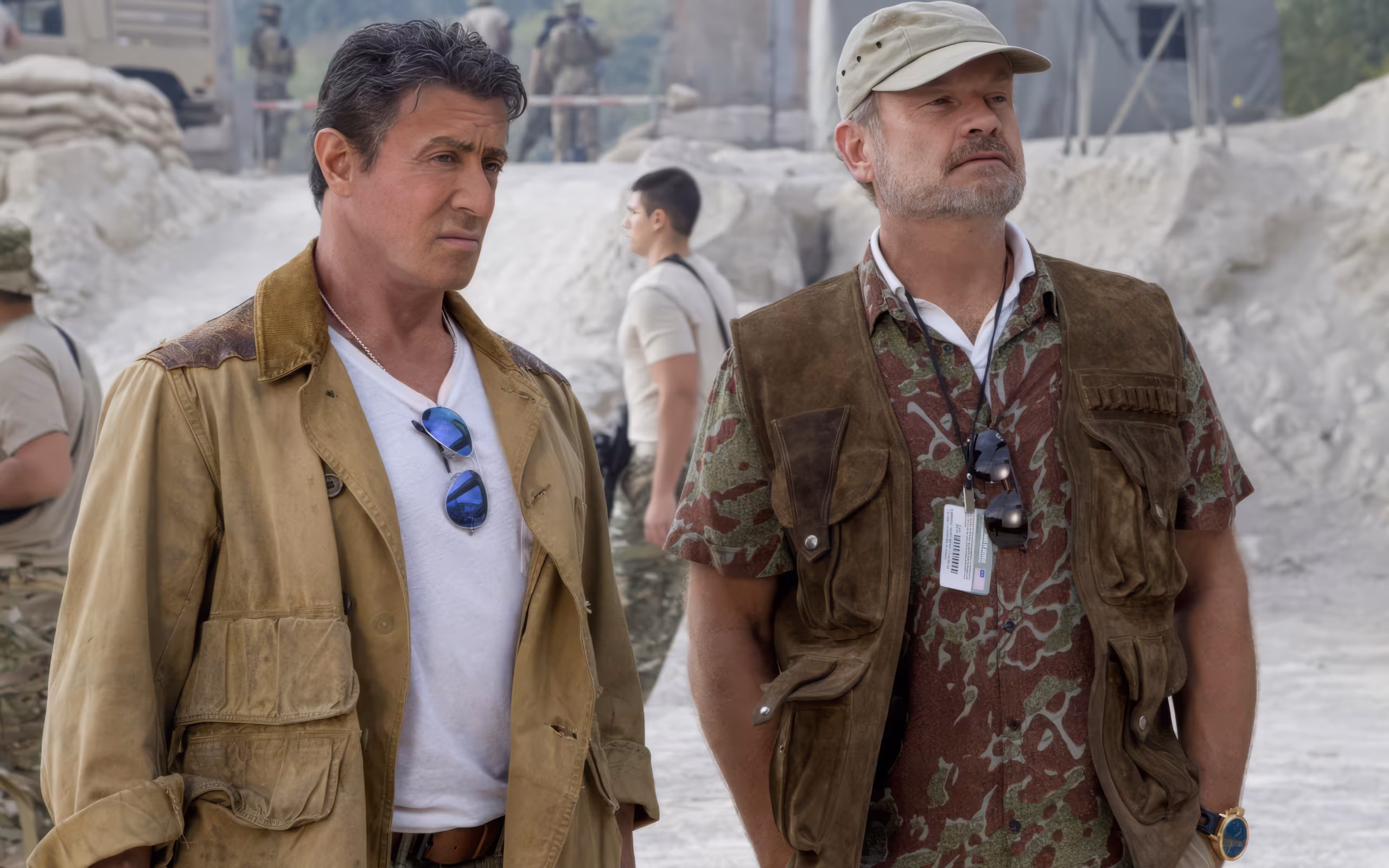 Kelsey Grammer wearing U-Boat Classico CA 18K Y in The Expendables 3