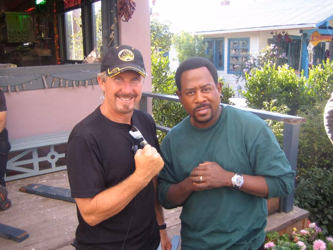 Martin Lawrence wearing Panerai Luminor in Wild Hogs
