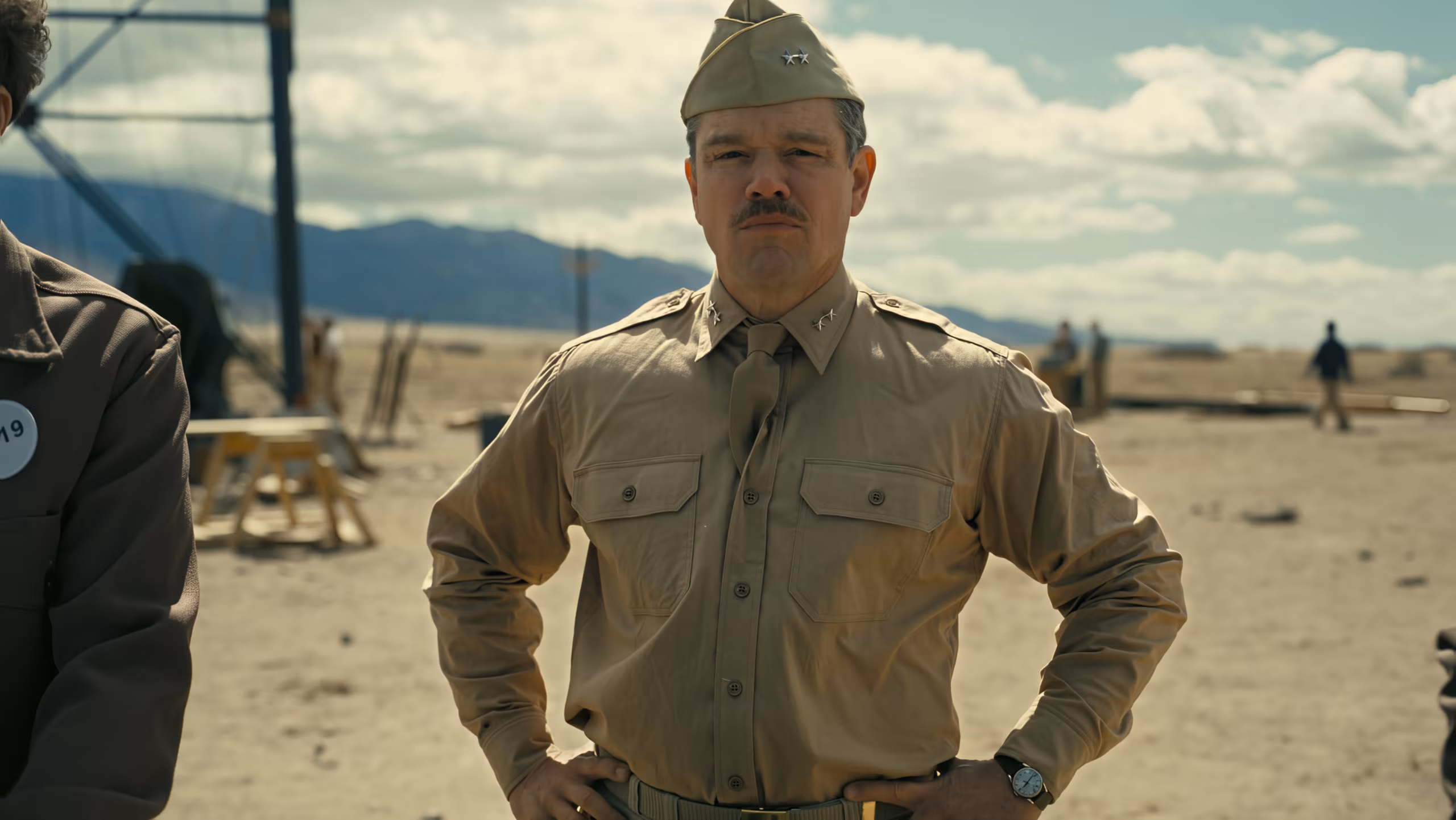 Matt Damon wearing Hamilton Piping Rock in Oppenheimer