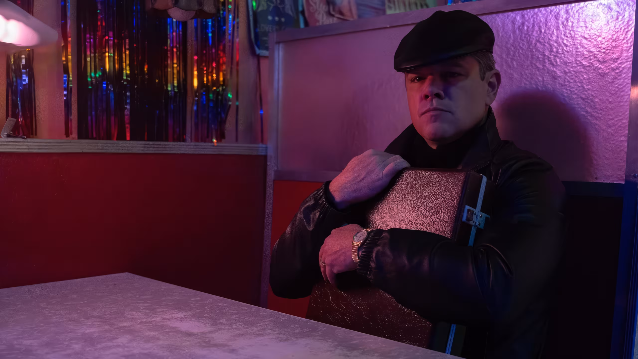 Matt Damon wearing Unidentified watch in Drive-Away Dolls