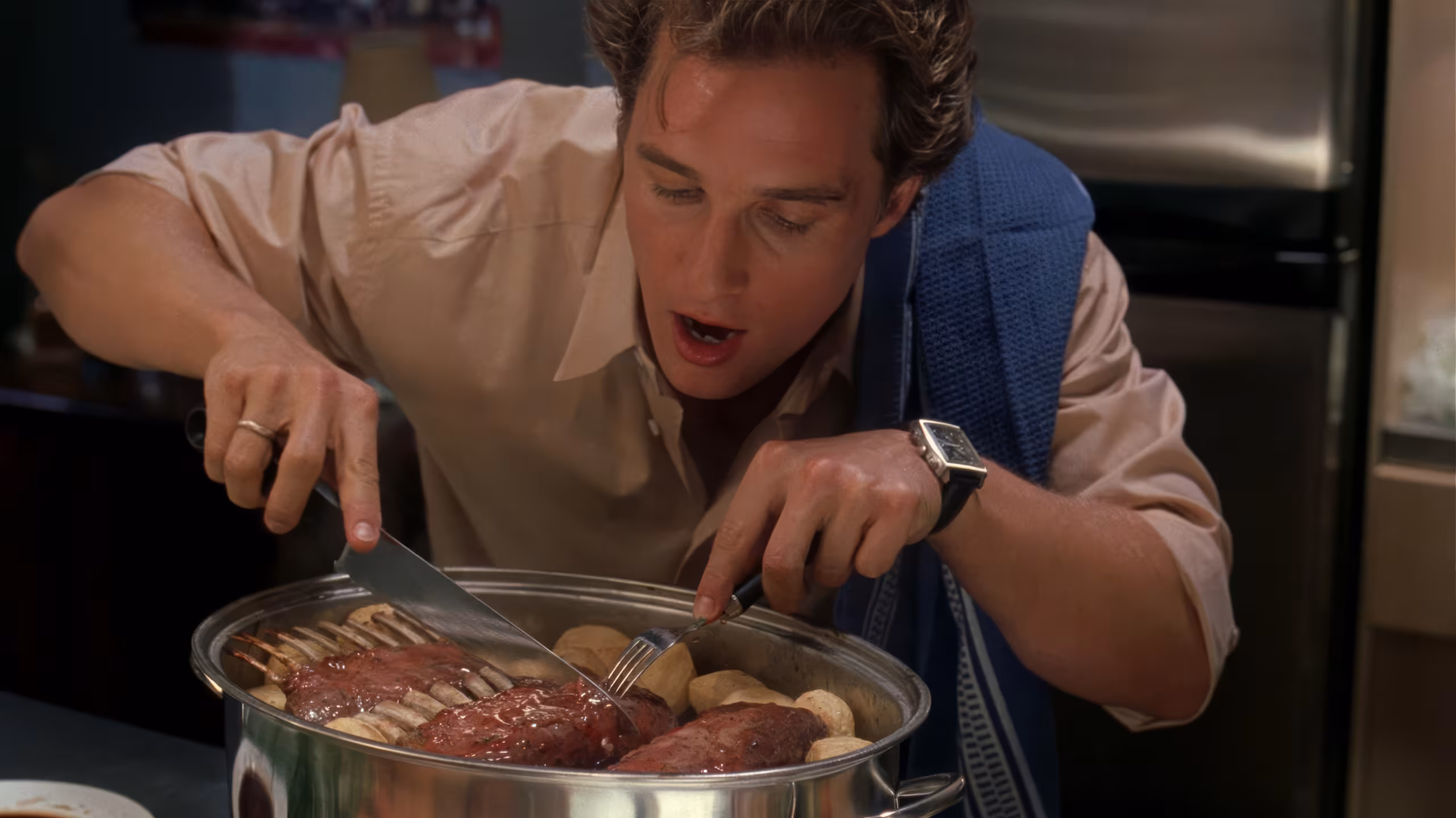 Matthew McConaughey wearing TAG Heuer Monaco in How to Lose a Guy in 10 Days
