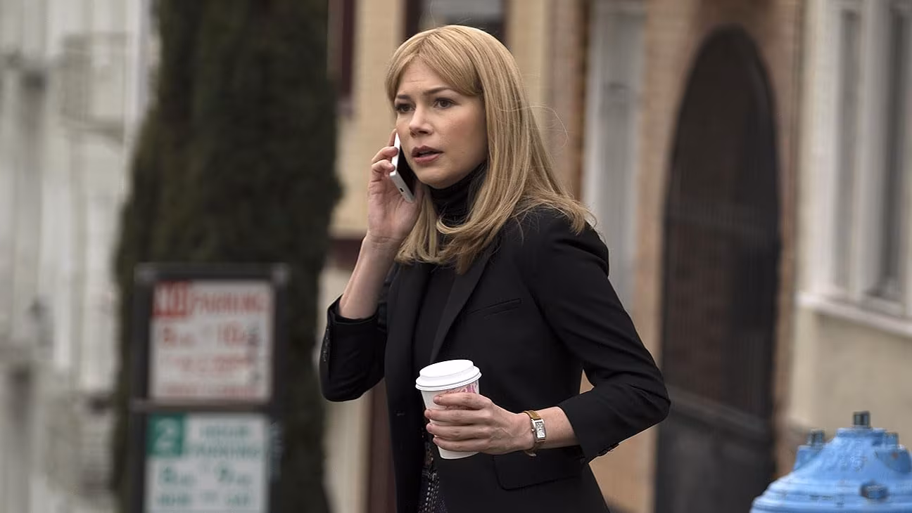 Michelle Williams wearing Hamilton American Classic Ardmore Quartz in Venom