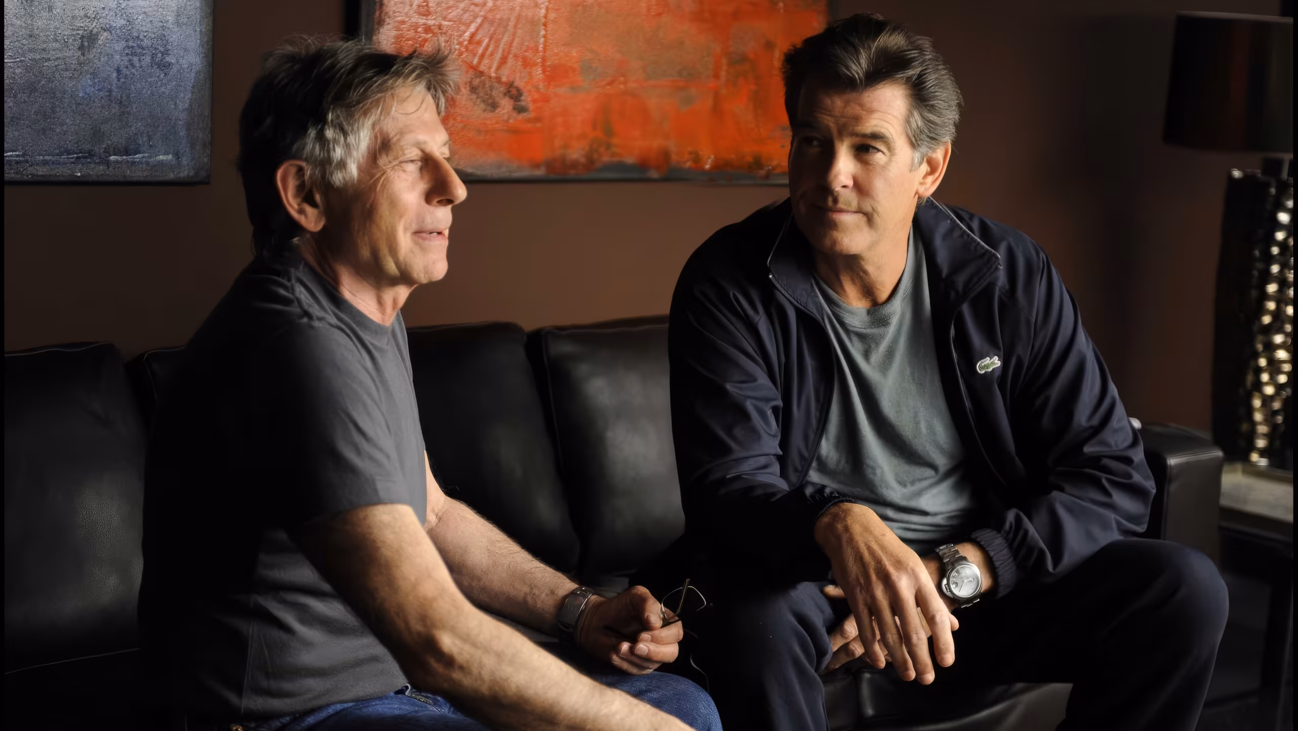 Pierce Brosnan wearing Panerai Luminor in The Ghost Writer