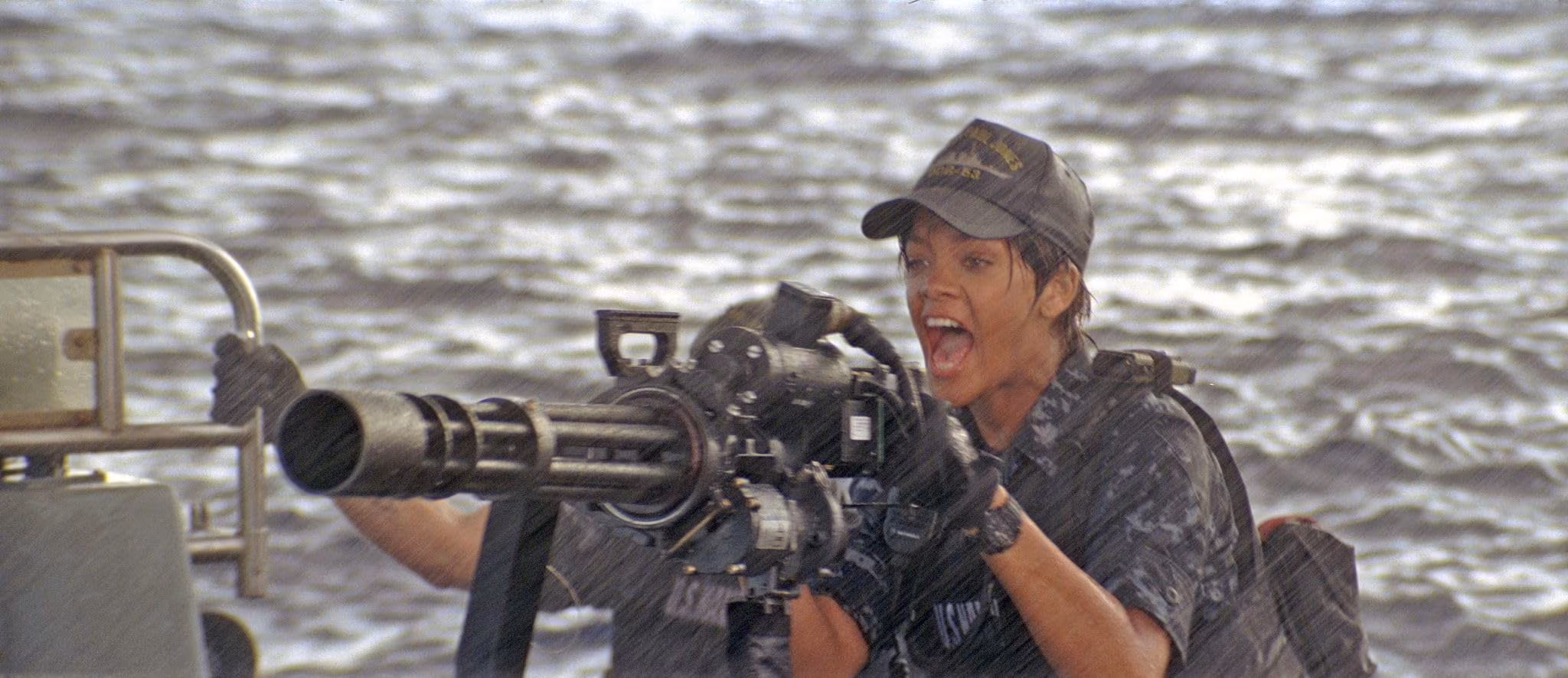 Rihanna wearing Unidentified watch in Battleship