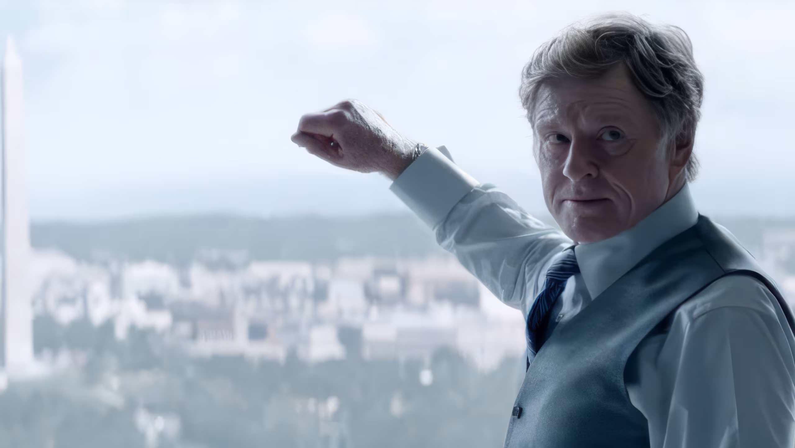 Robert Redford wearing Unidentified watch in Captain America: The Winter Soldier