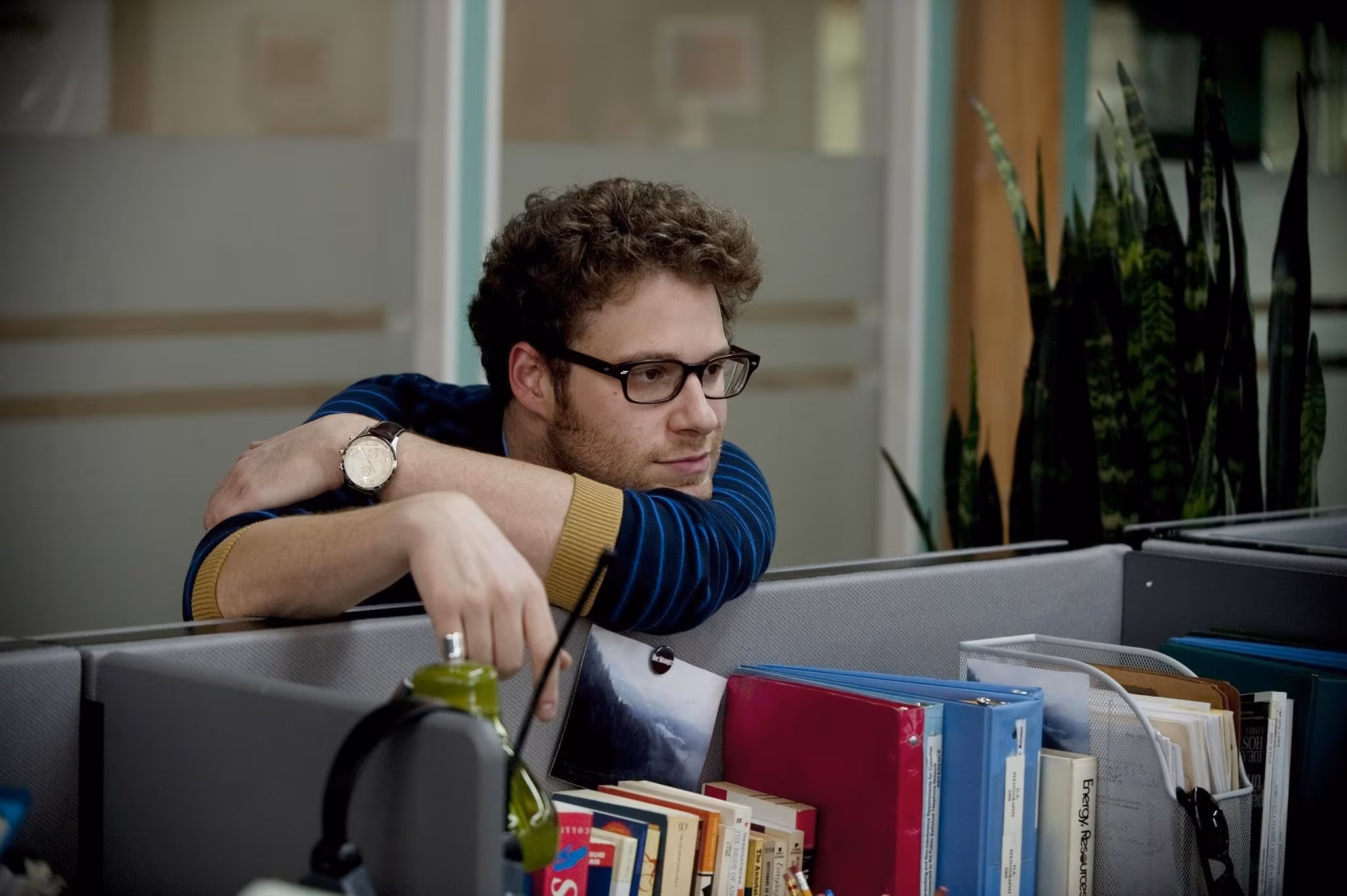 Seth Rogen wearing Unidentified Watch in 50/50