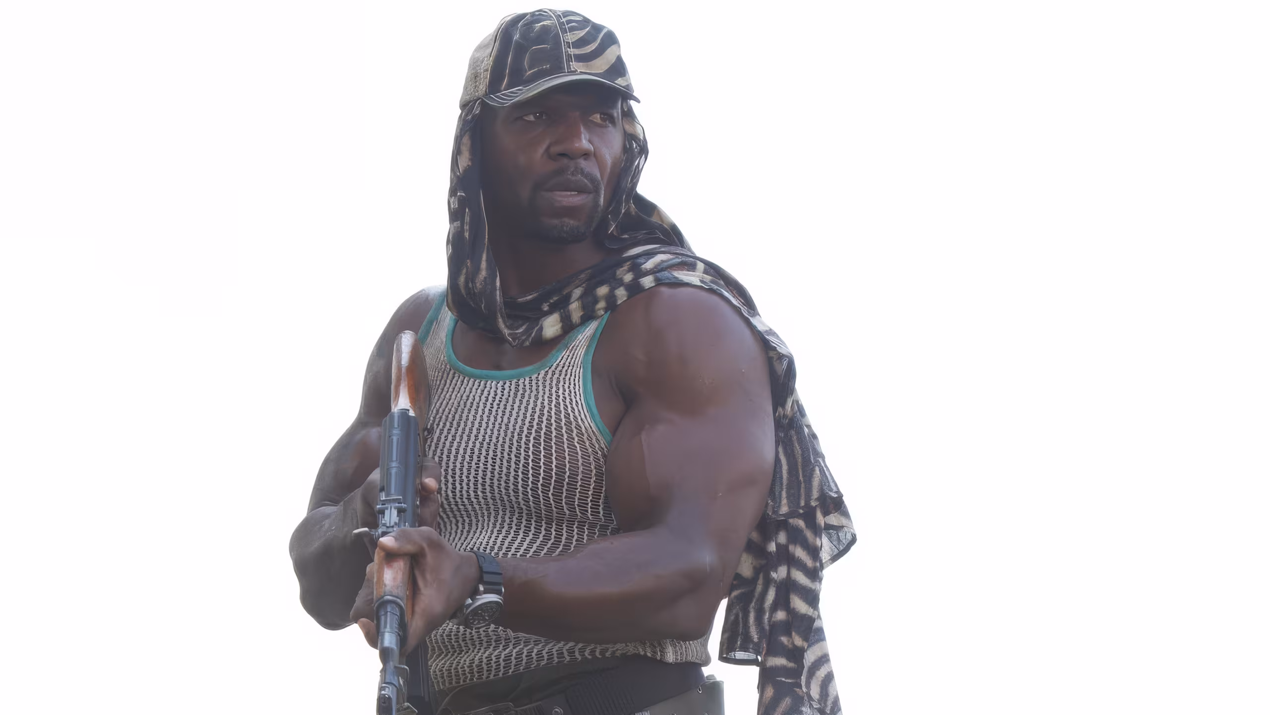 Terry Crews wearing Panerai Submersible in The Expendables 3
