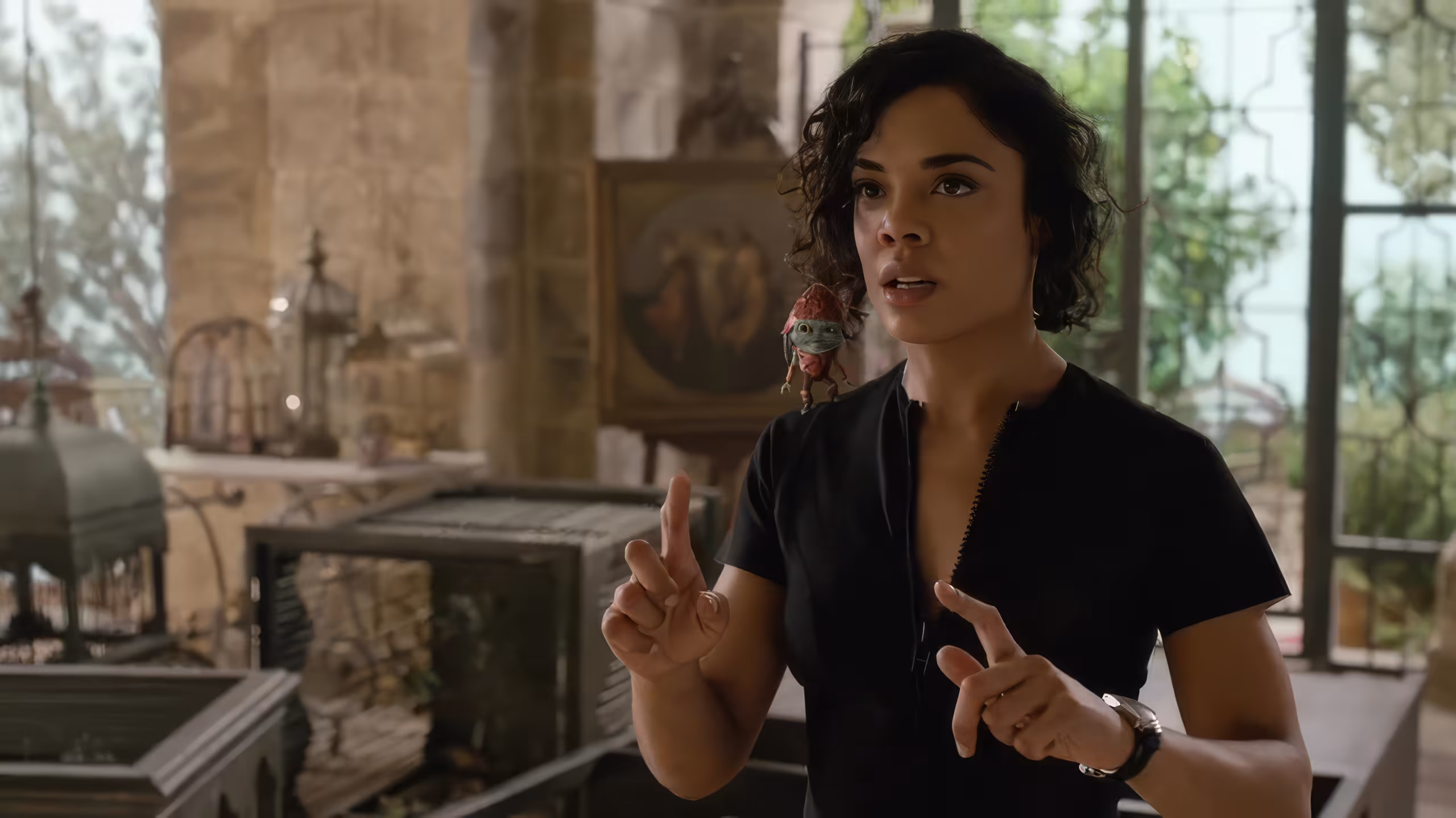 Tessa Thompson wearing Hamilton Ventura in Men in Black: International
