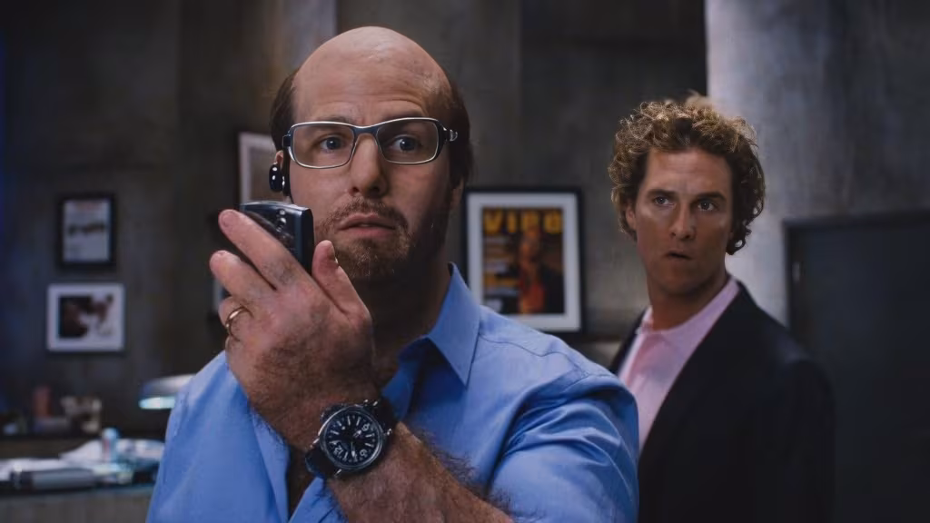 Tom Cruise wearing Panerai Luminor GMT in Tropic Thunder