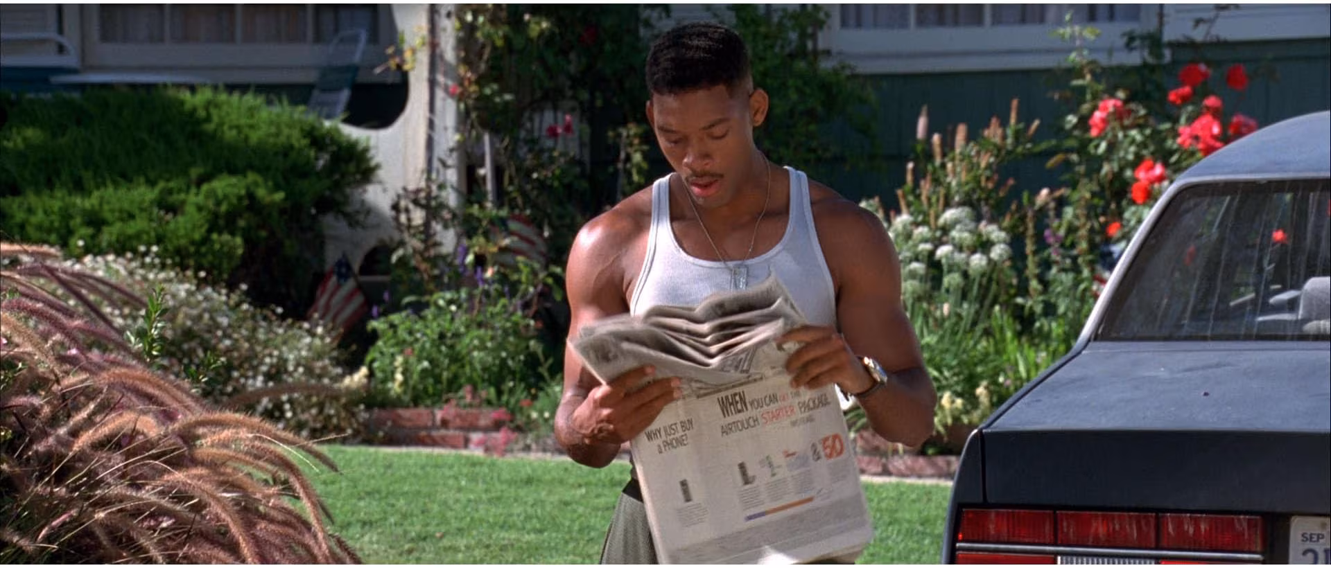 Will Smith wearing Breitling in Independence Day