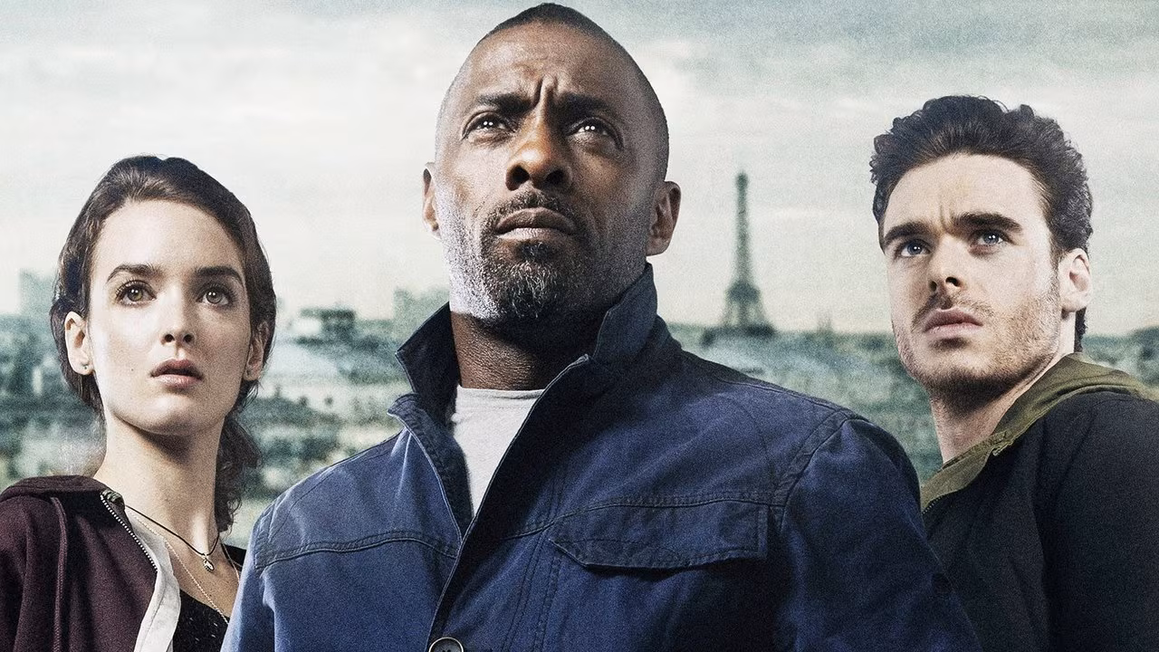 Idris Elba wearing Unidentified watch in Bastille Day