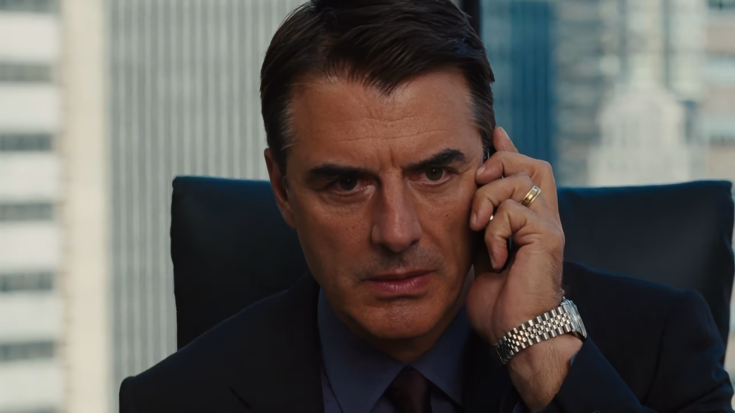 Chris Noth wearing Rolex Datejust in Sex and the City 2