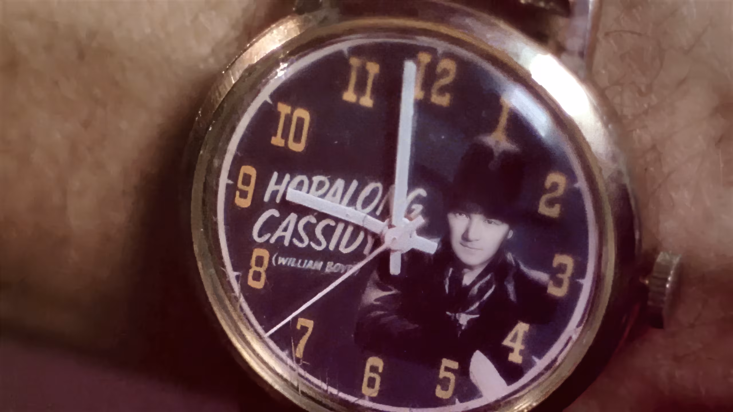 Dennis Christopher wearing US Time Hopalong Cassidy in Fade to Black