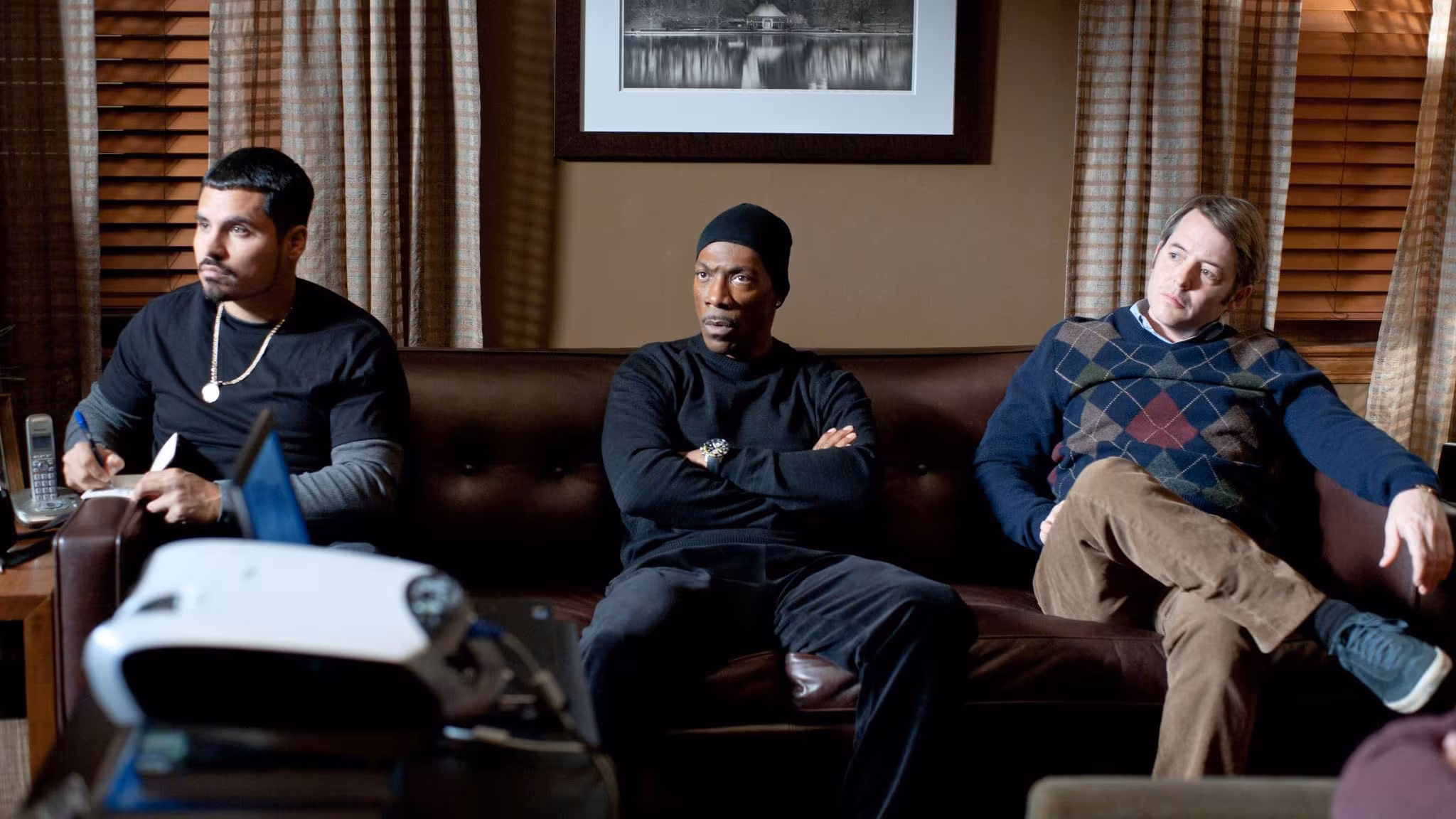 Eddie Murphy wearing IWC Aquatimer Chronograph in Tower Heist