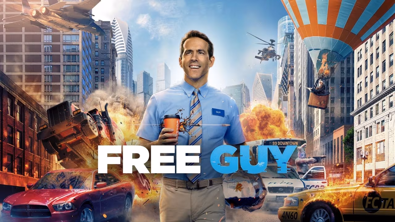 Ryan Reynolds wearing Casio F-91W in Free Guy