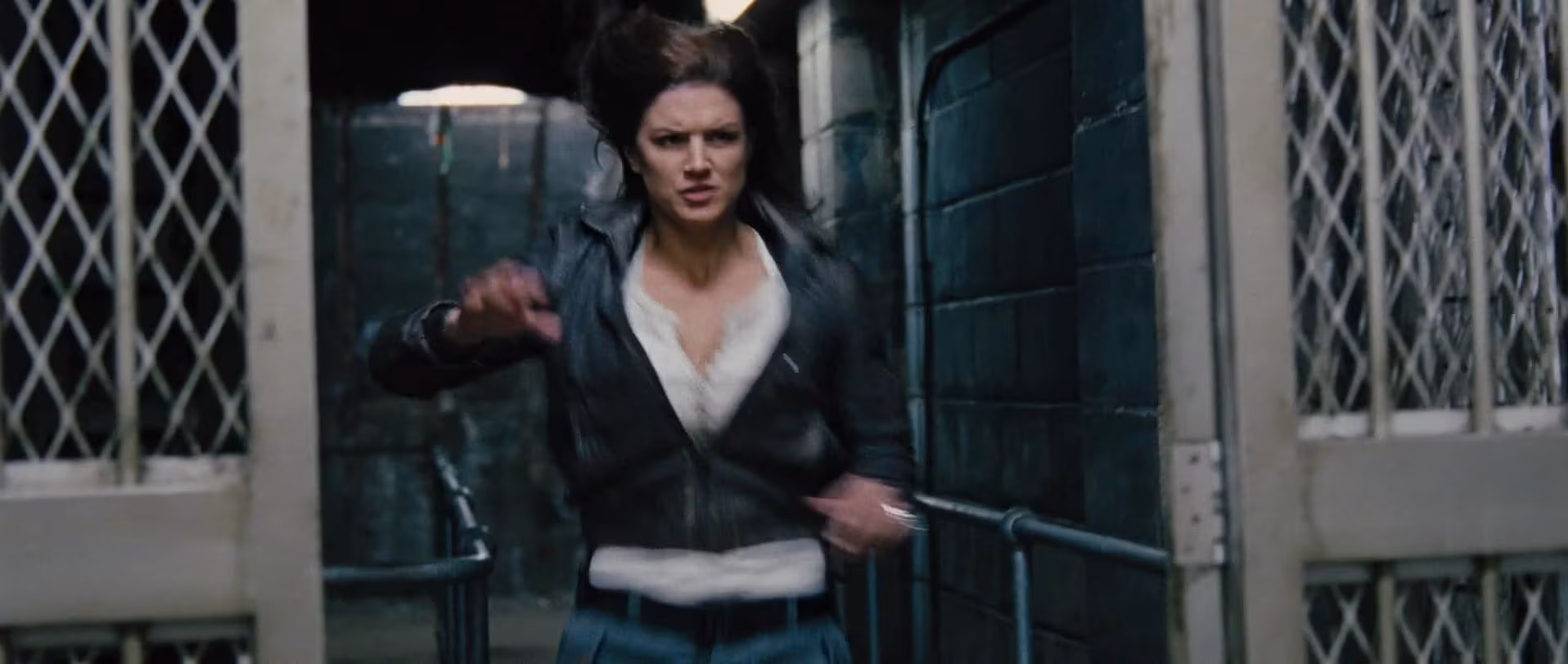 Gina Carano wearing Fossil Coachman CH2565 in Fast & Furious 6