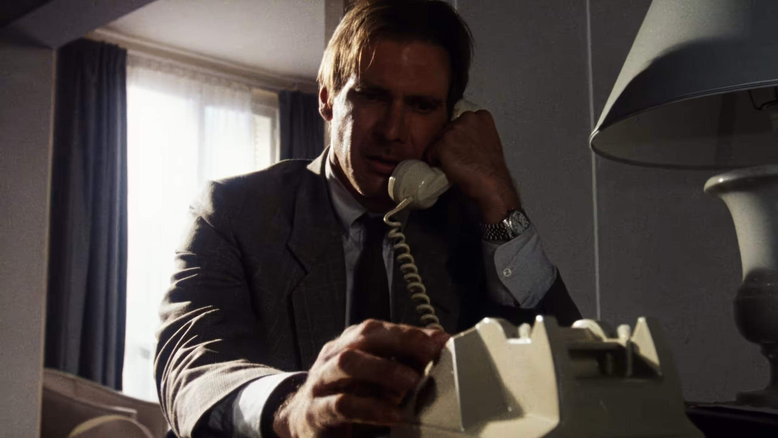 Harrison Ford wearing Rolex Datejust in Frantic