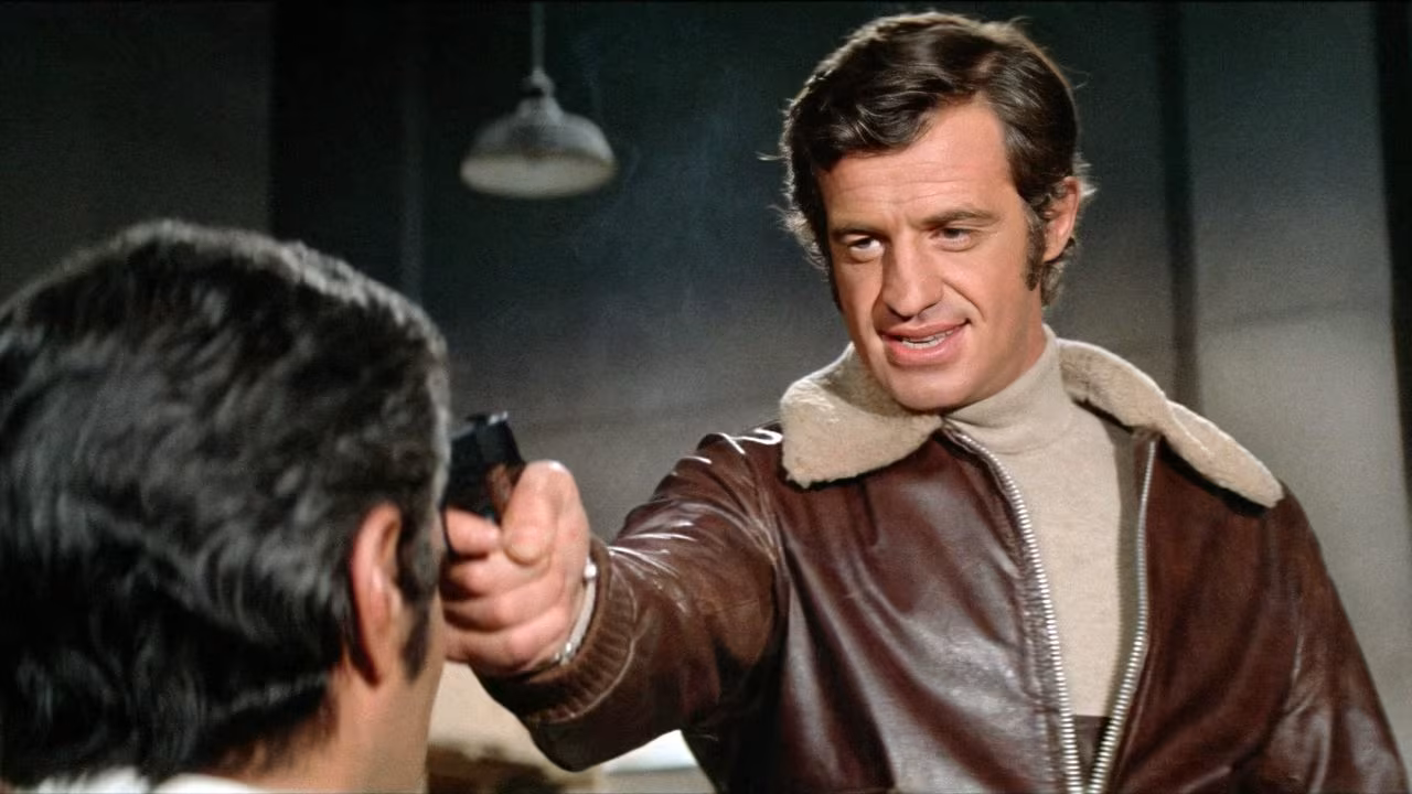 Jean-Paul Belmondo wearing Rolex Submariner in The Burglars
