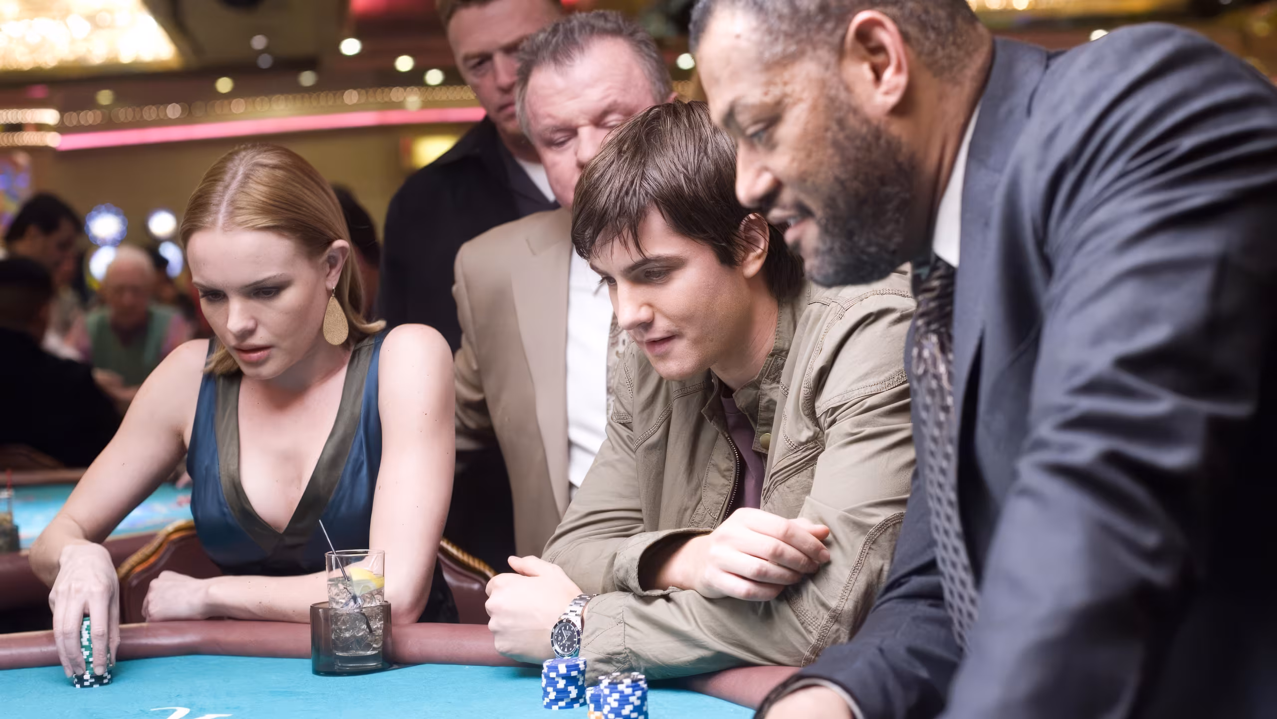 Jim Sturgess wearing Rolex Submariner in 21