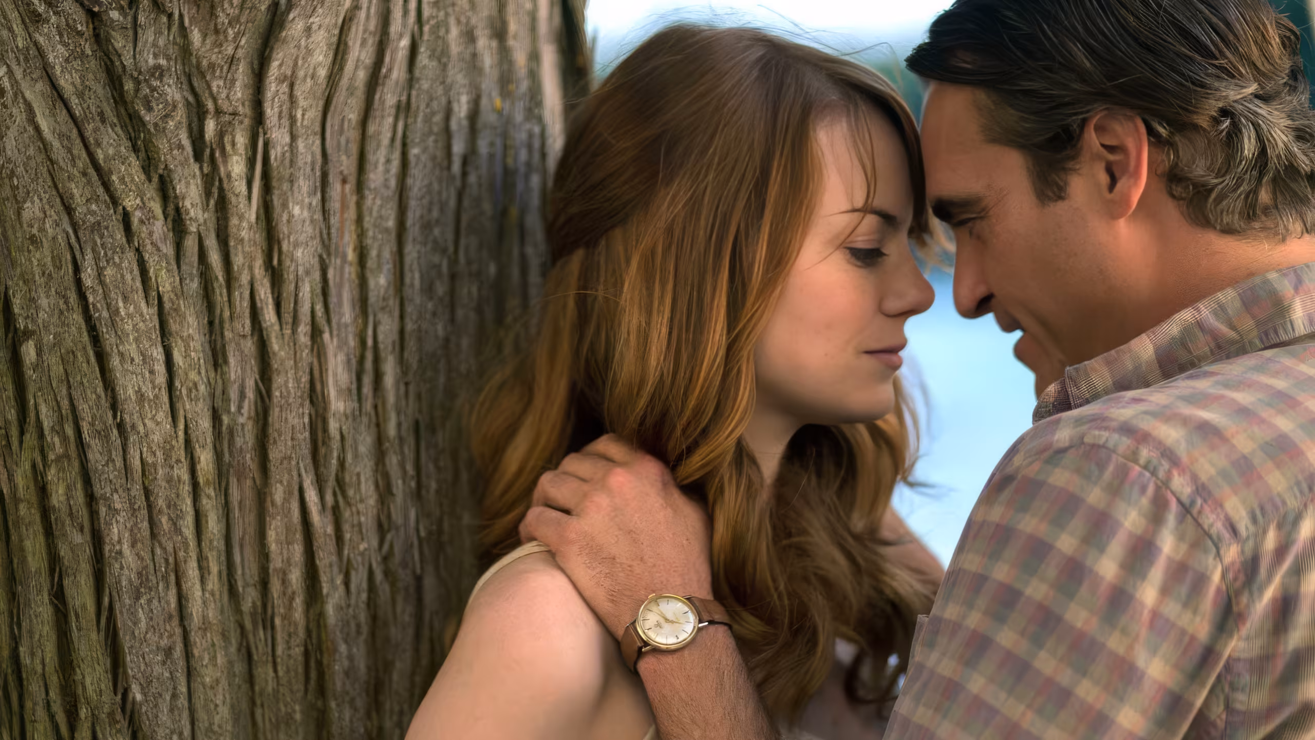 Joaquin Phoenix wearing Omega Seamaster in Irrational Man