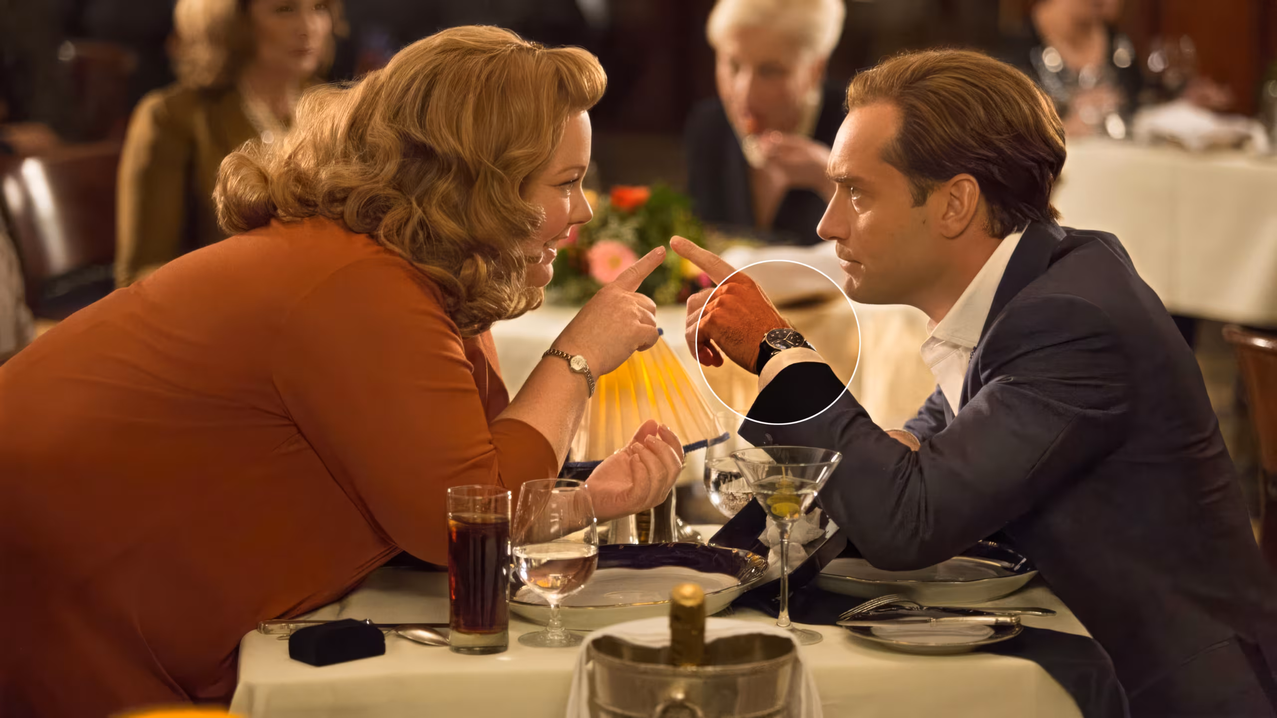 Jude Law wearing IWC in Spy