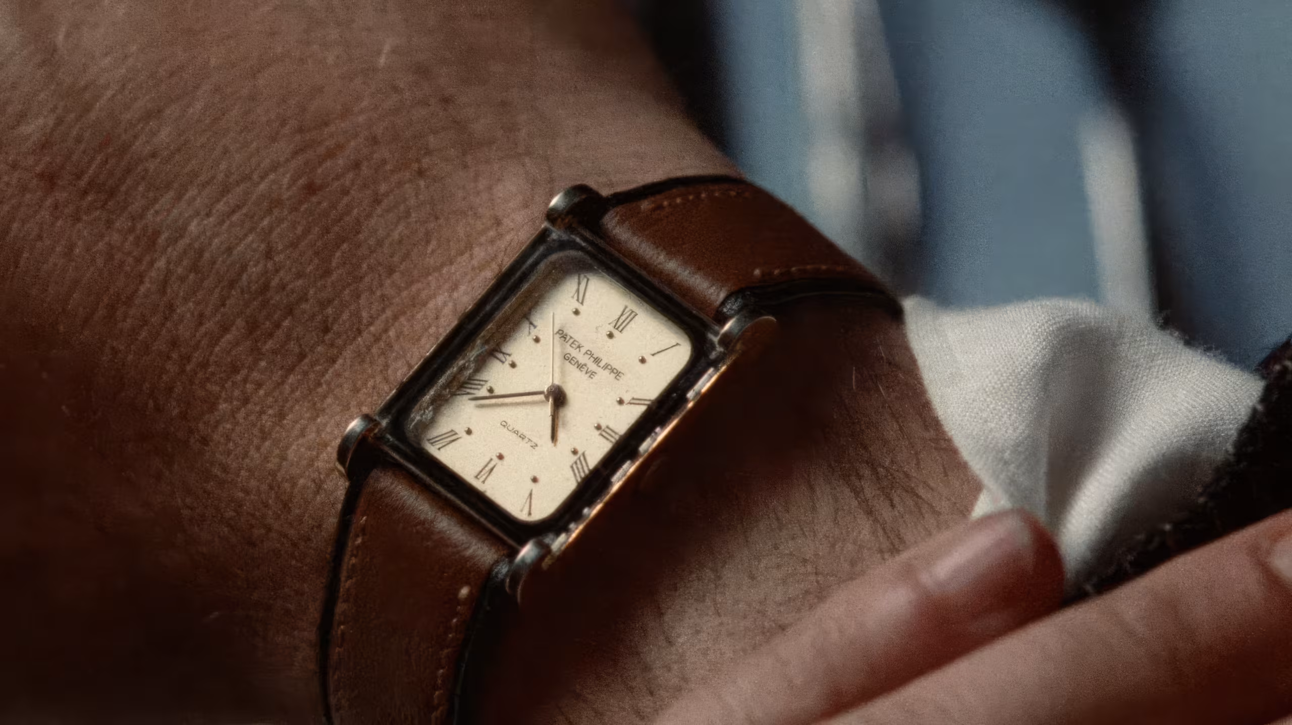 Jürgen Prochnow wearing Patek Philippe in Beverly Hills Cop II