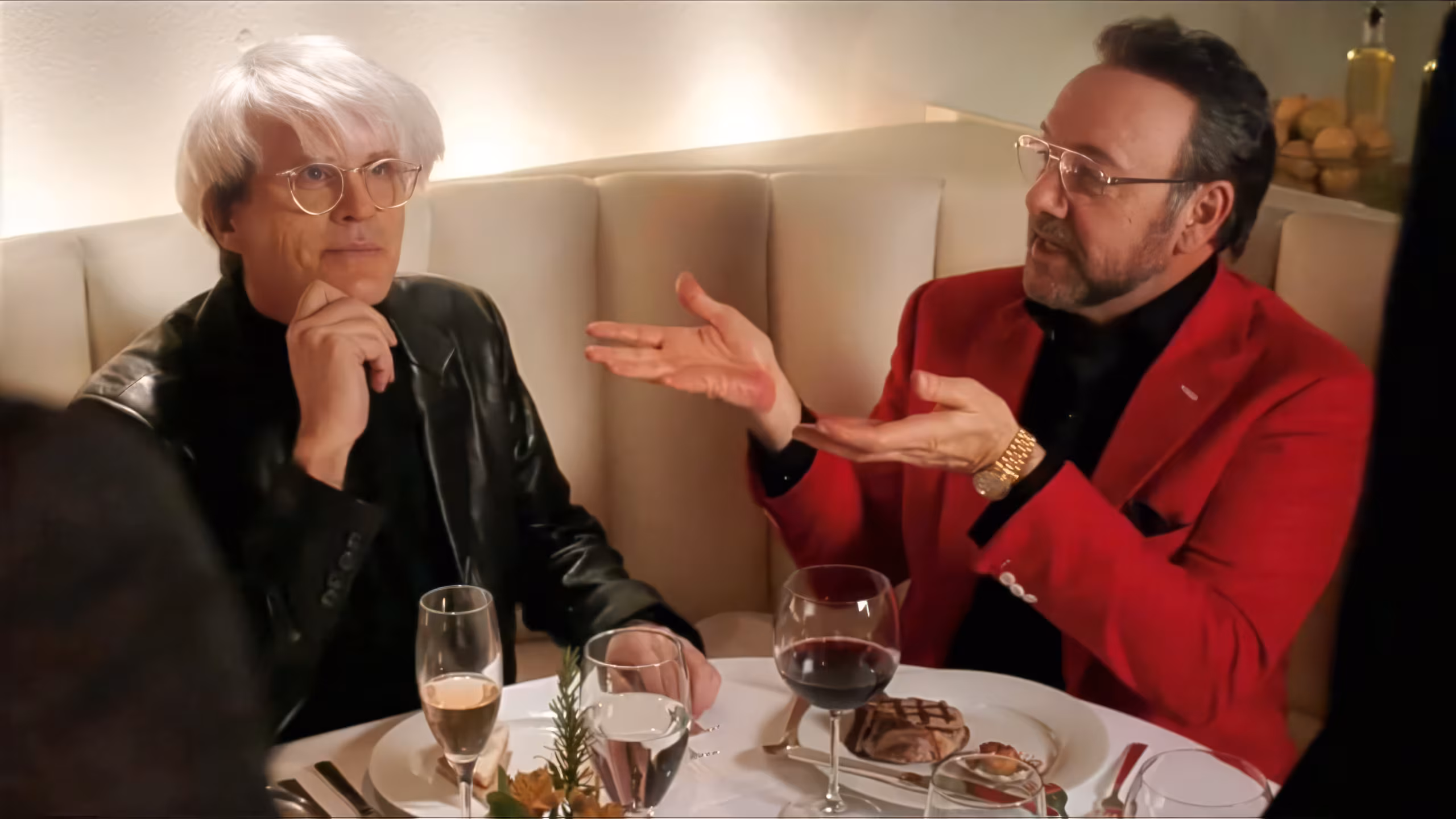 Kevin Spacey wearing Unidentified Watch in Billionaire Boys Club