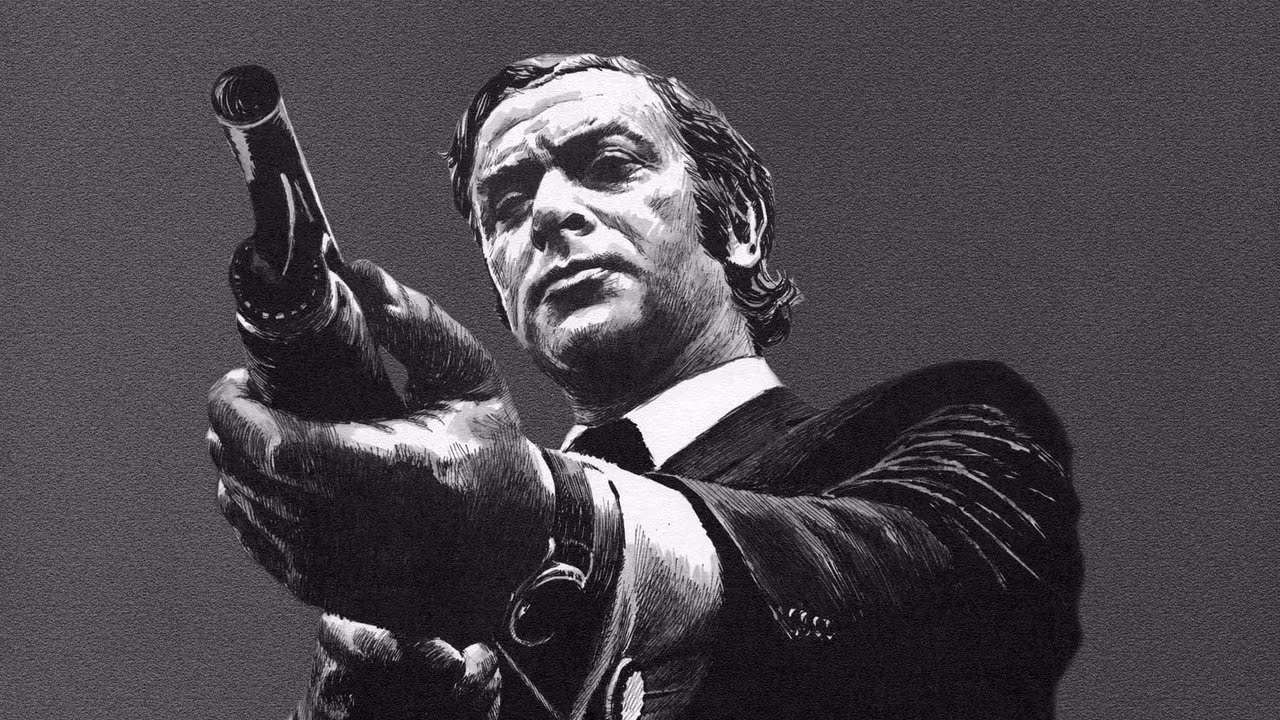 Michael Caine wearing Rolex Day-Date in Get Carter