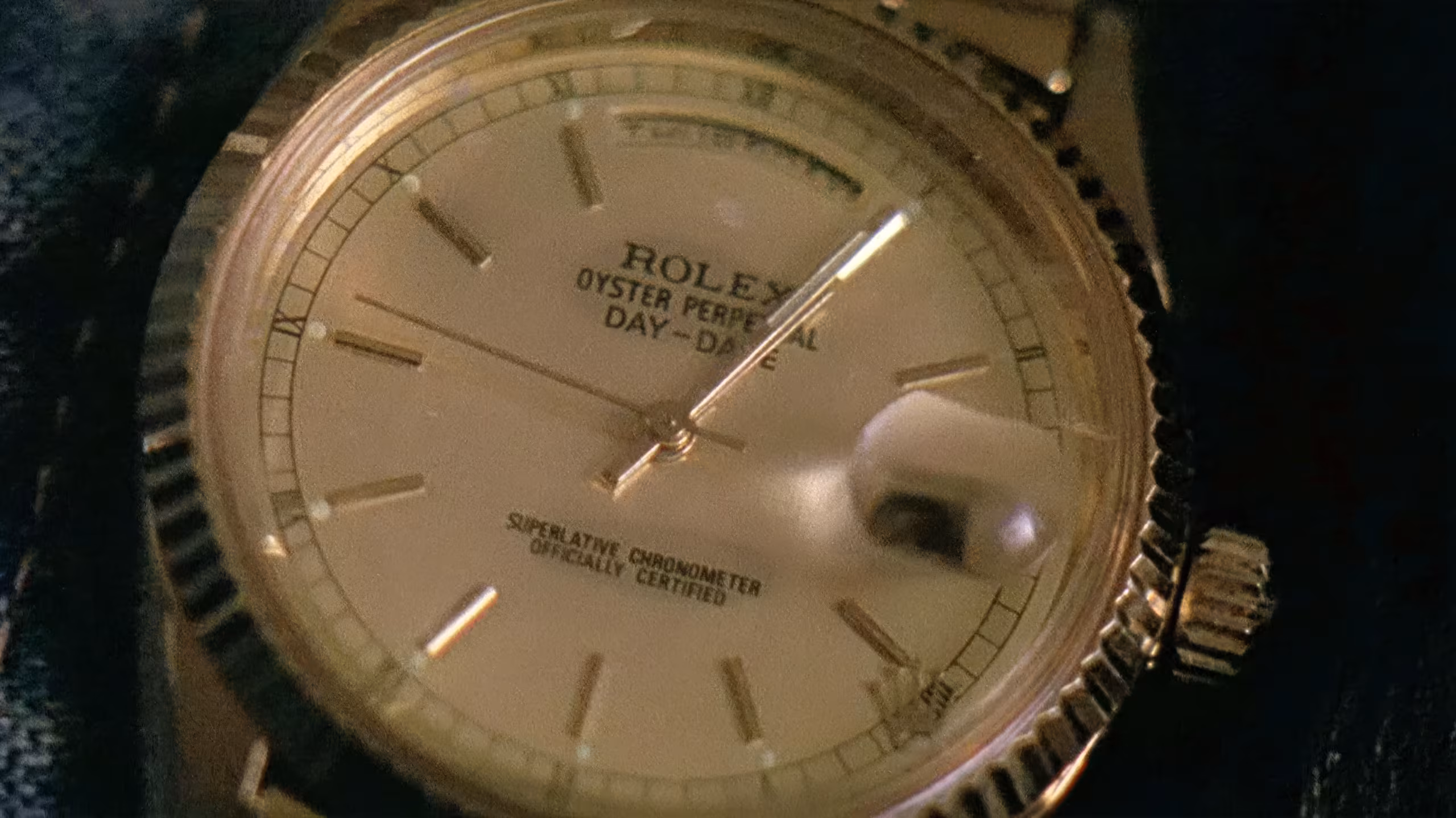 Mickey Rourke wearing Rolex Day-Date in Johnny Handsome