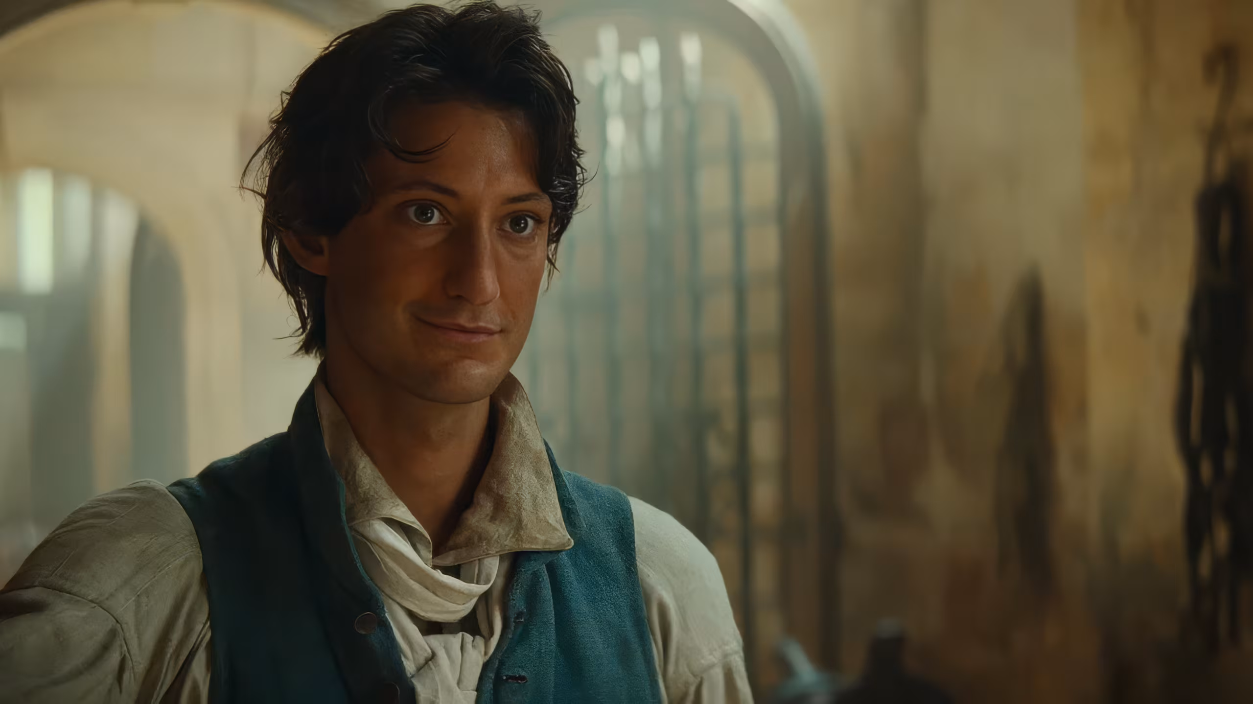 Pierre Niney wearing Breguet Pocket Watch in The Count of Monte Cristo