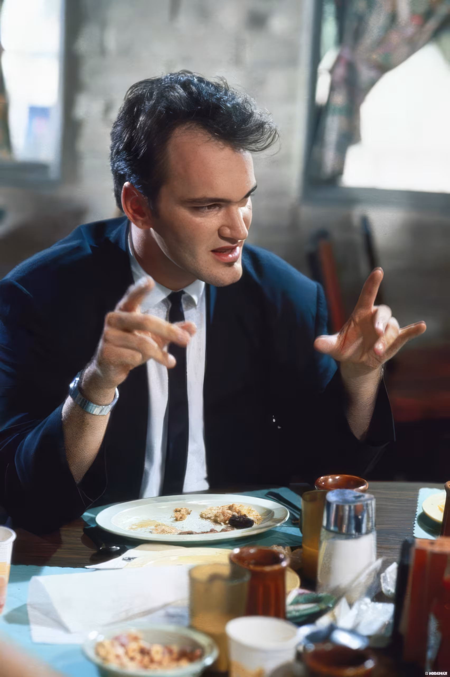 Quentin Tarantino wearing Unidentified Watch in Reservoir Dogs