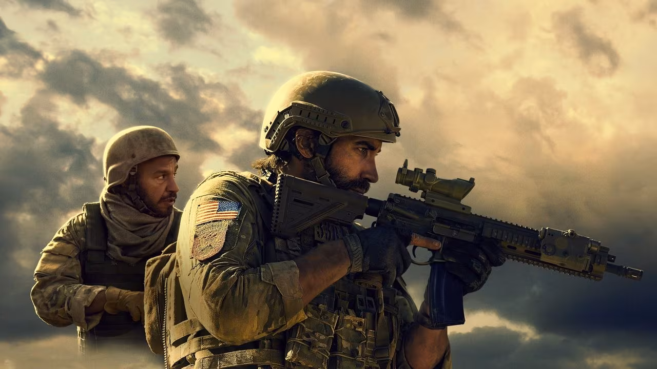 Rhys Yates wearing Casio G-Shock in The Covenant