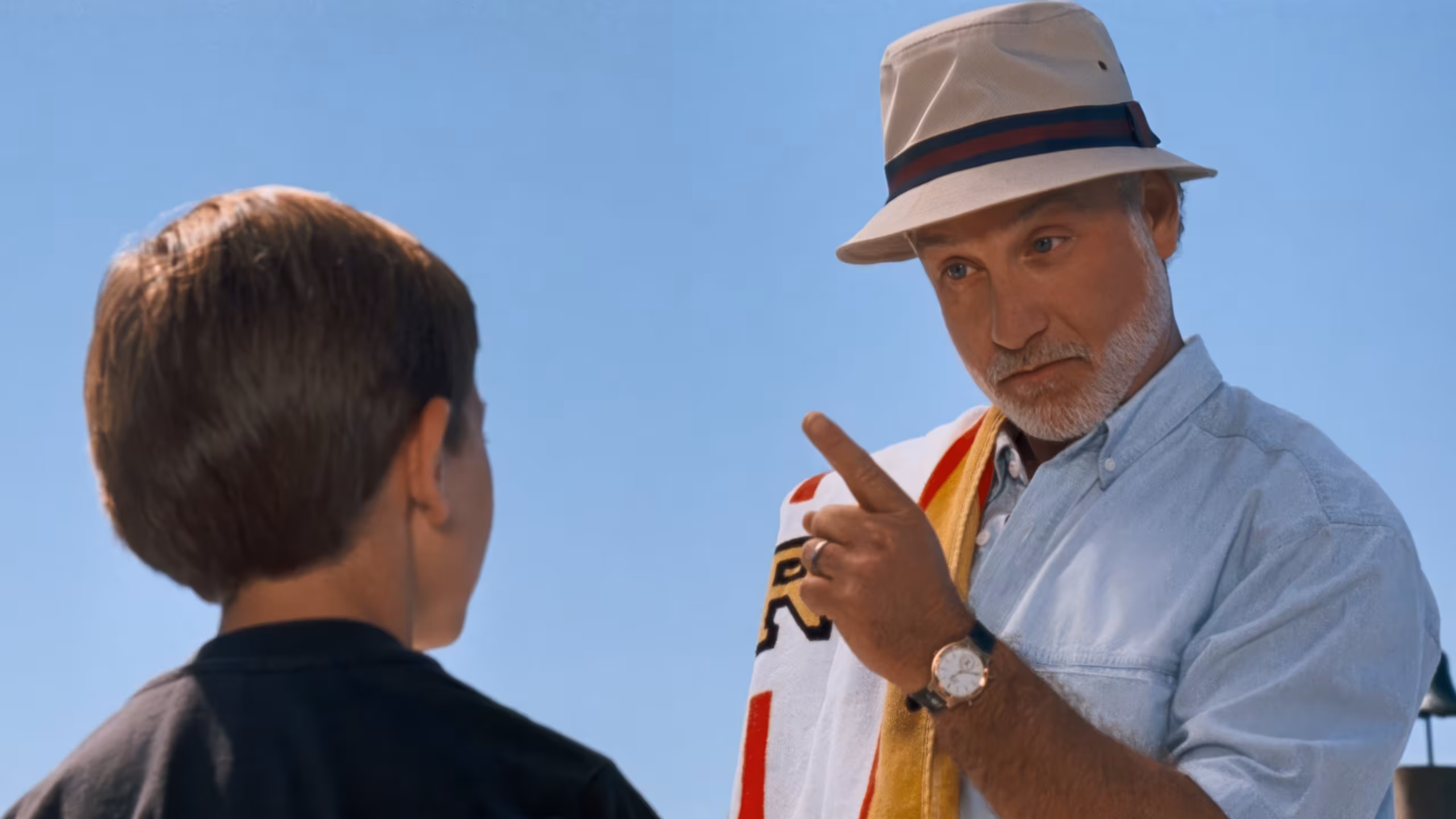 Richard Dreyfuss wearing Seiko Dancing Hands Quartz Chronograph in What About Bob?