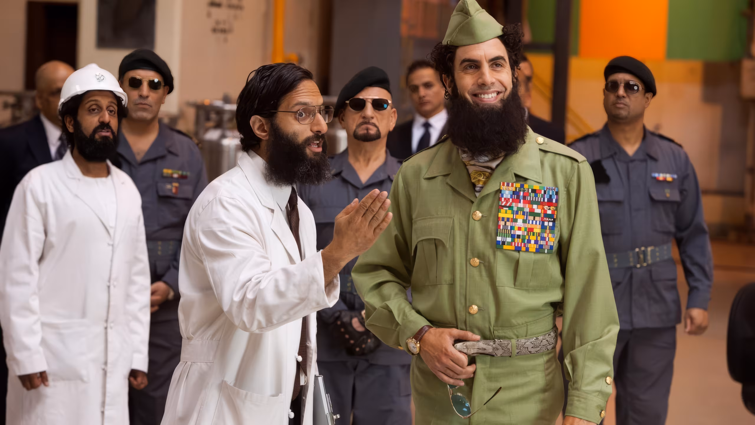 Sacha Baron Cohen wearing Cartier Pasha de Cartier in The Dictator