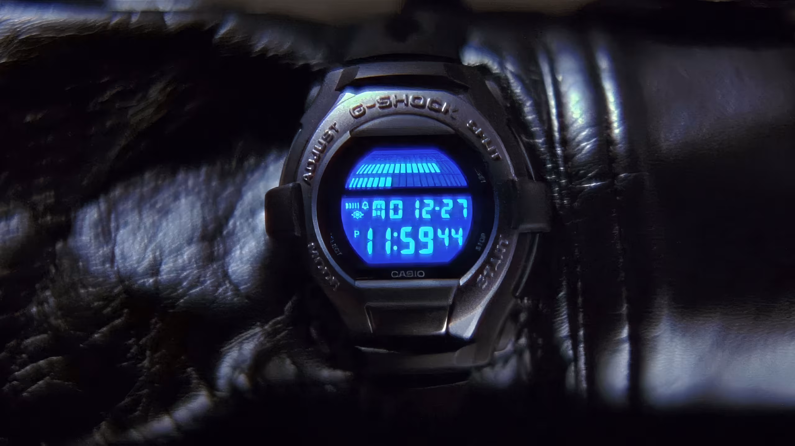 Sean Connery wearing Casio G-Shock in Entrapment