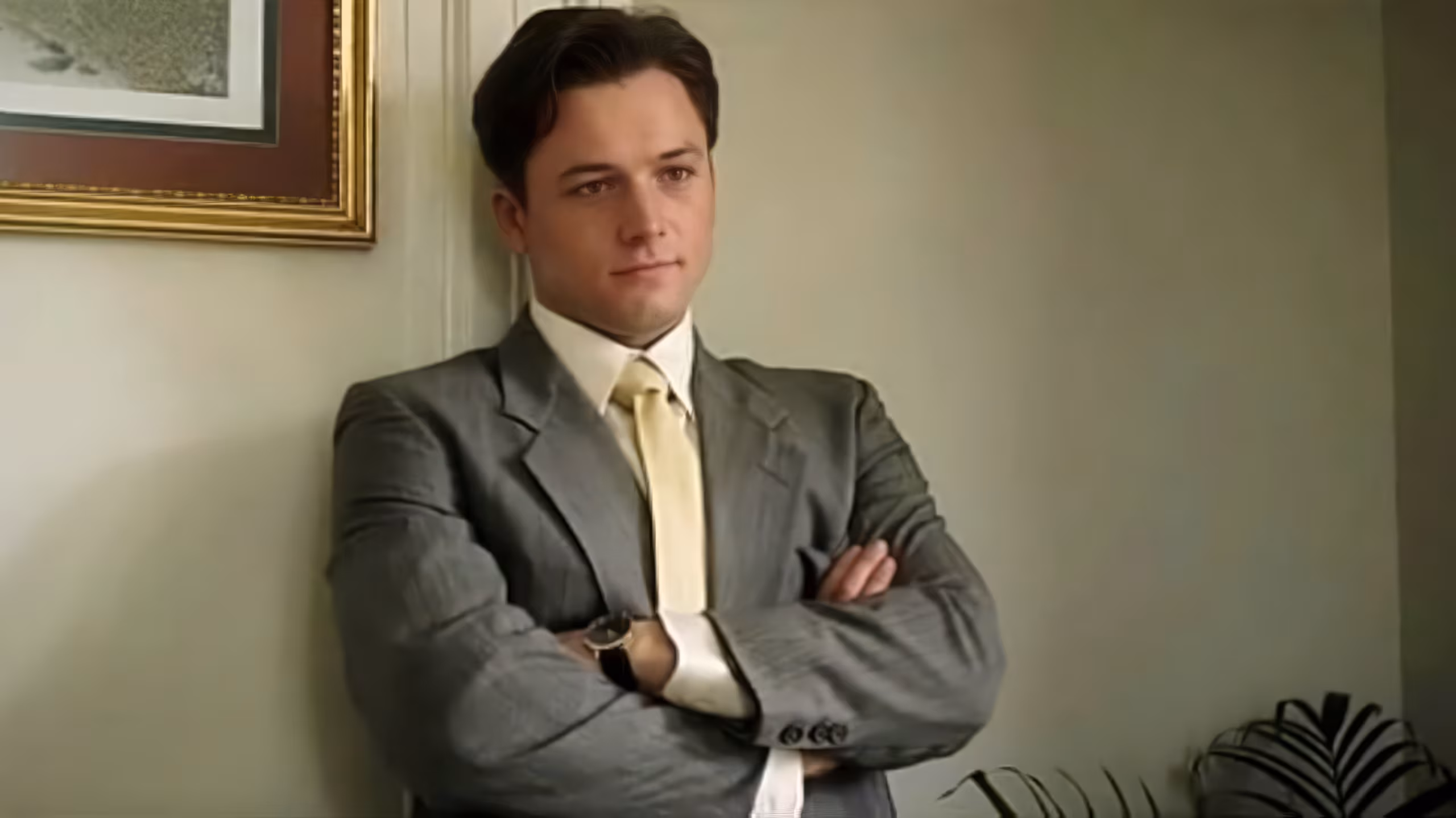 Taron Egerton wearing Unidentified Watch in Billionaire Boys Club