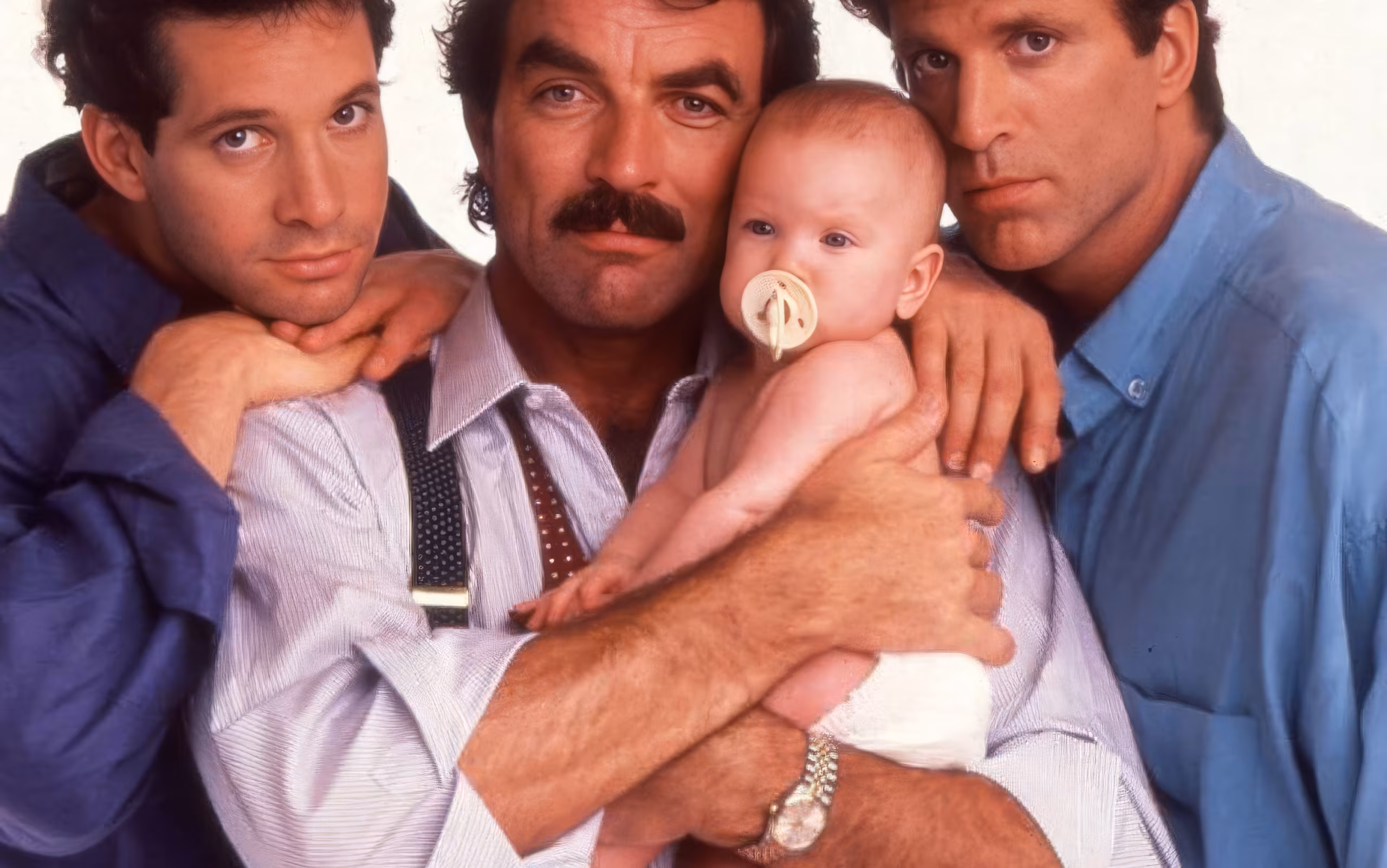 Tom Selleck wearing Rolex Datejust in Three Men and a Baby
