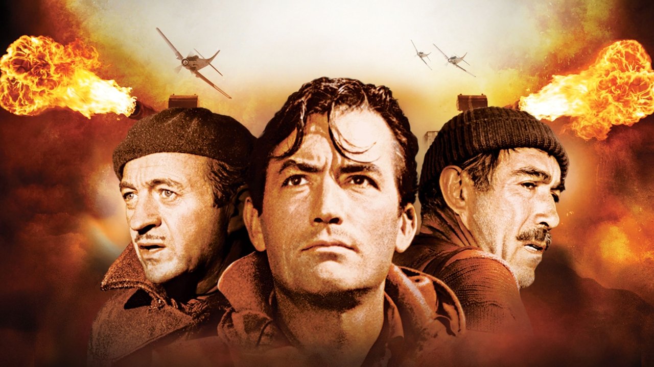 Gregory Peck wearing Gruen Precision in The Guns of Navarone