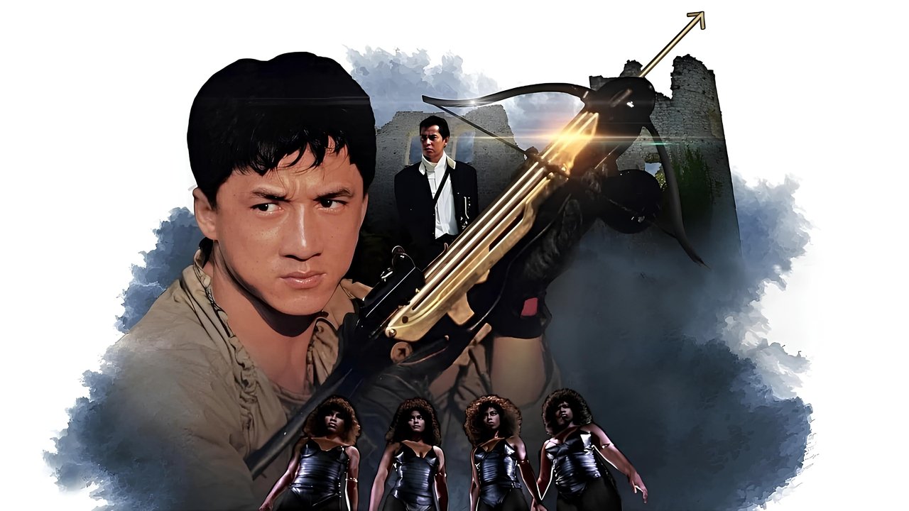 Jackie Chan wearing Squale in Armour of God